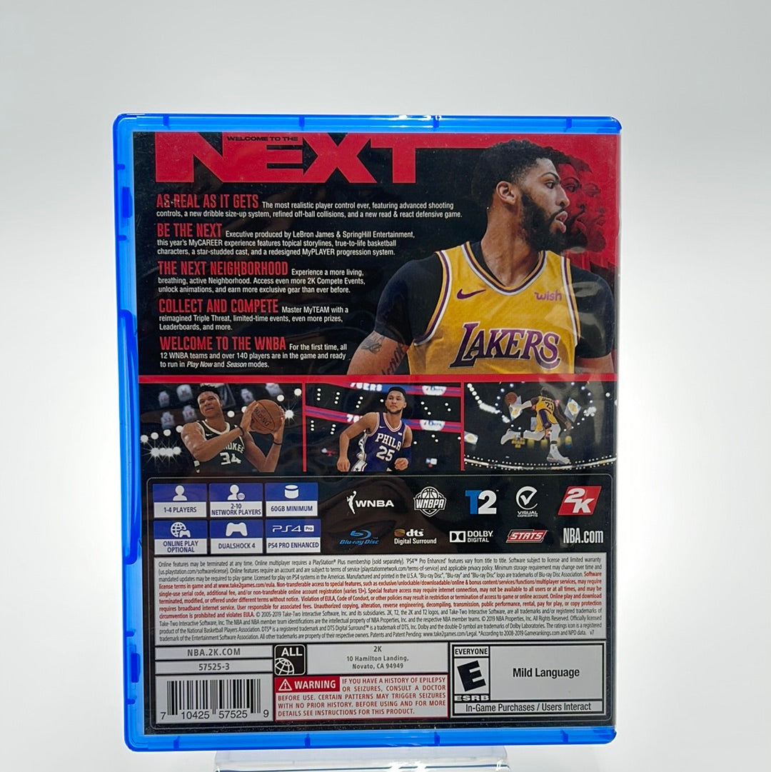 NBA 2K20 (Playstation 4, 2019)