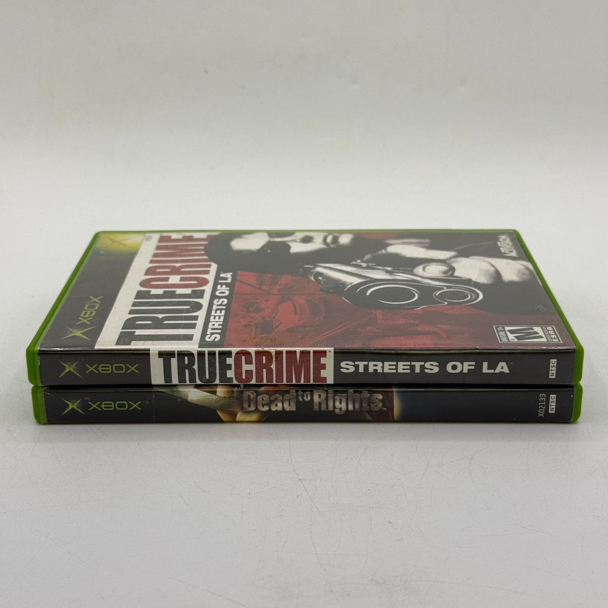 Lot of 2 Microsoft Original Xbox Games: True Crime / Dead To Rights