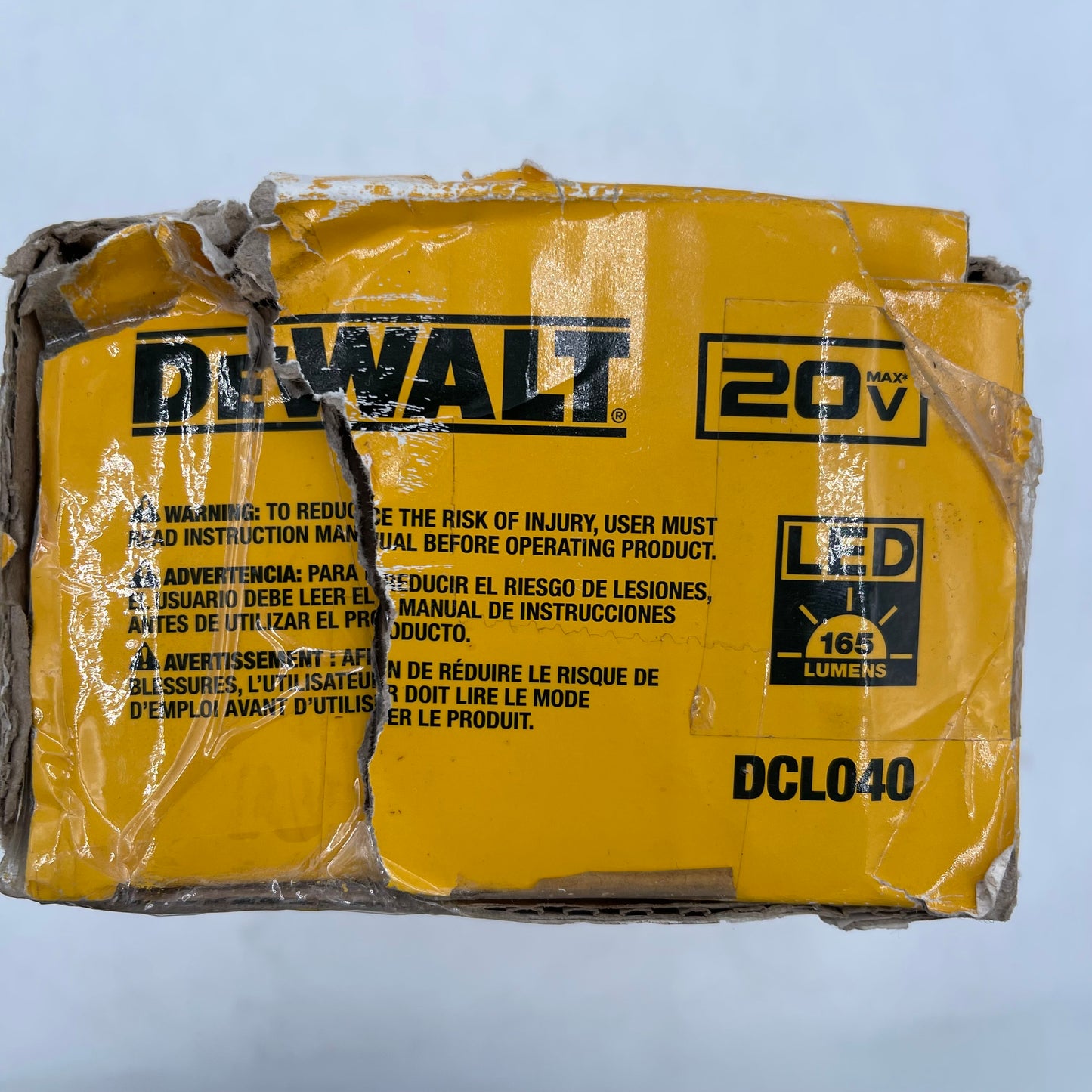 New DeWalt DCL040 20V MAX LED Work Light