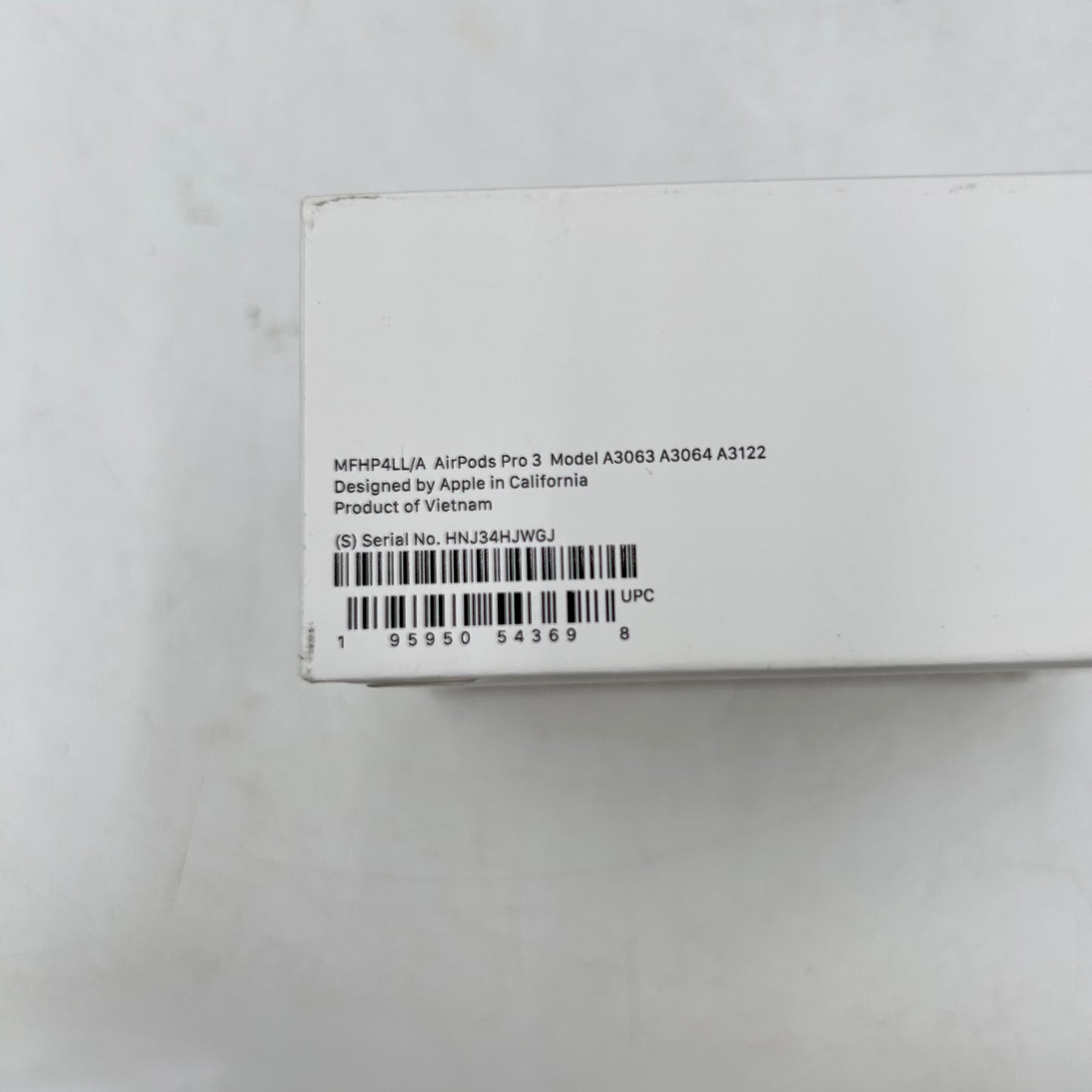 New Apple AirPods Pro 3rd Gen with MagSafe Charging Case MFHP4LL/A