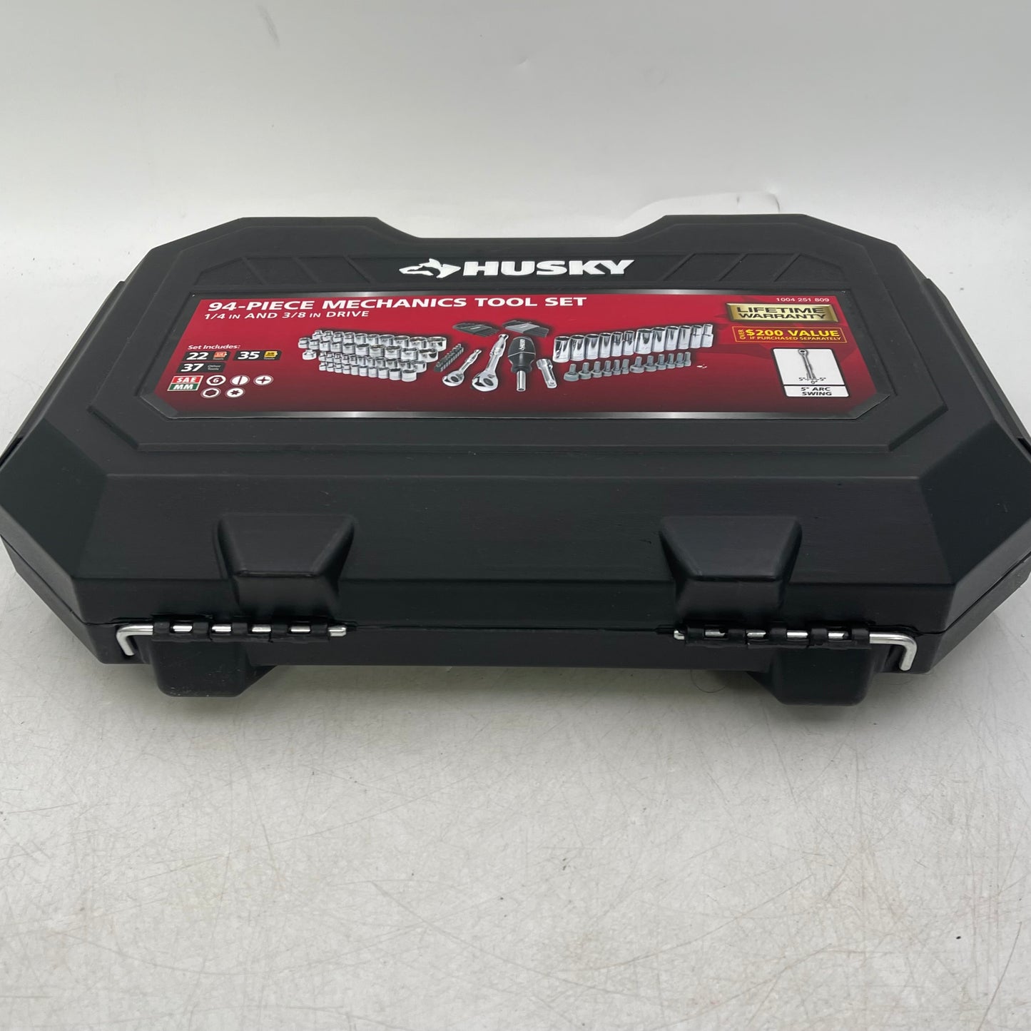 New Husky H94MTS 94-Peices Mechanics Tool Set