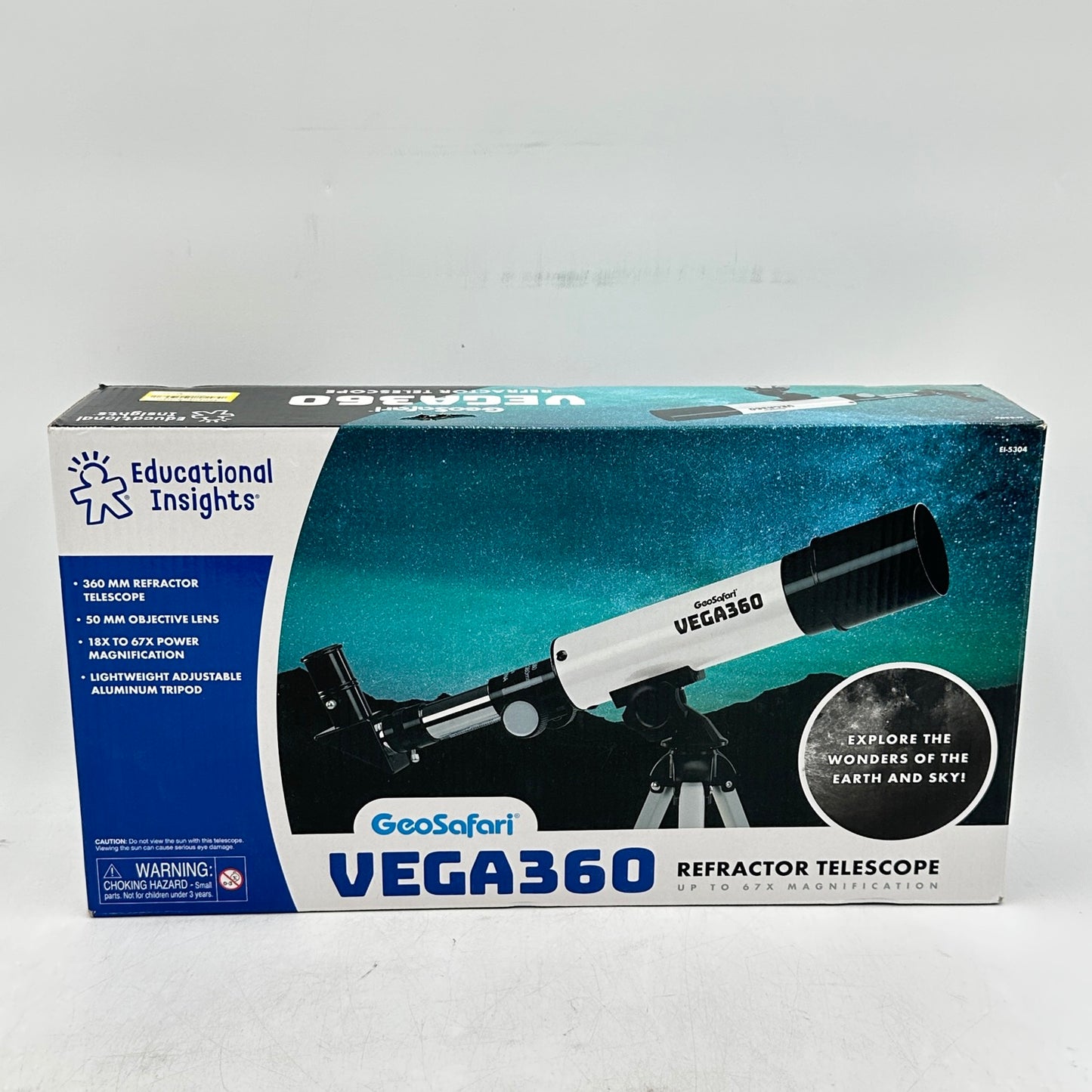 Educational Insights GeoSafari Vega 360 Refractor Telescope E1-5304