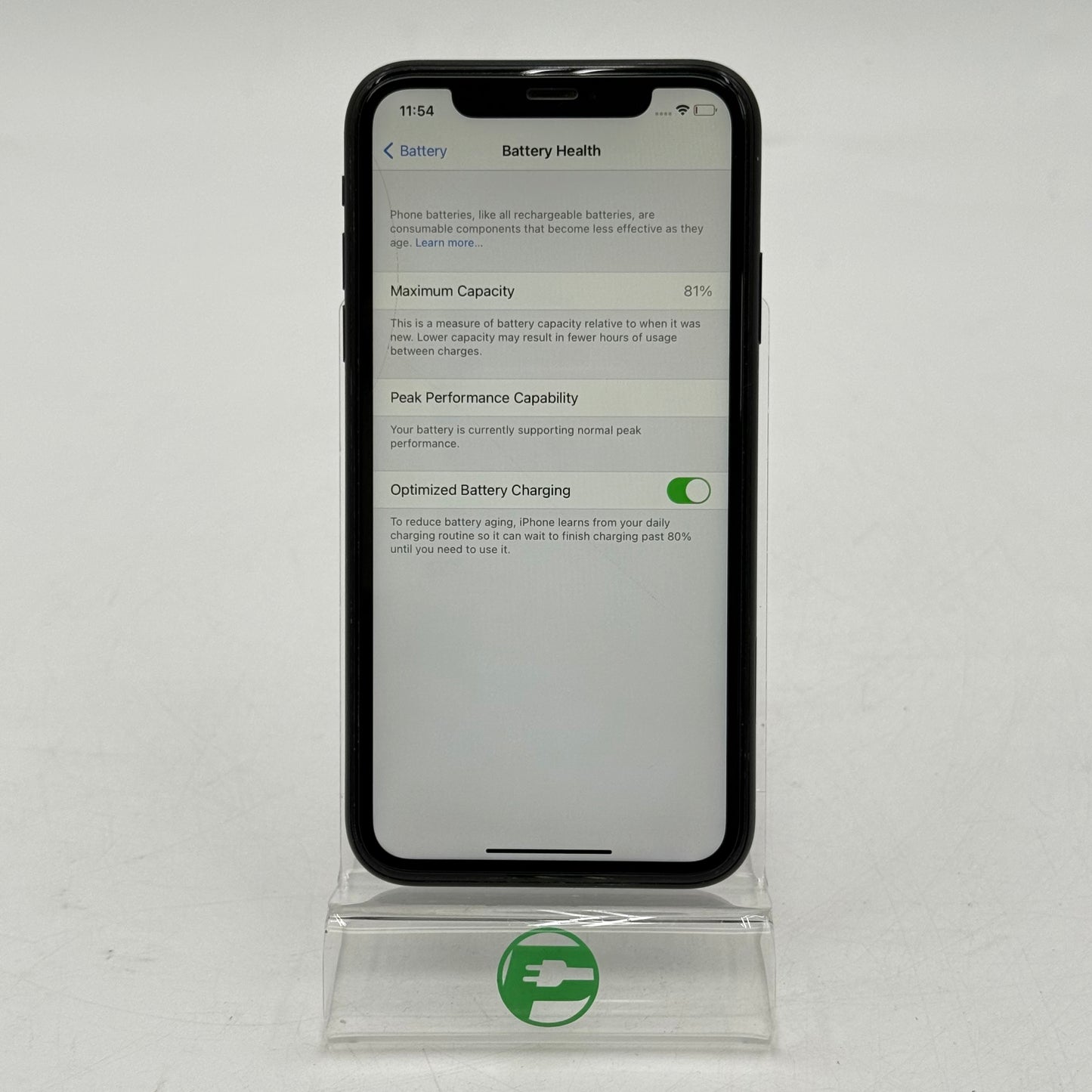 Broken Unlocked Apple iPhone XR 128GB MT192ZA/A Cracked Screen