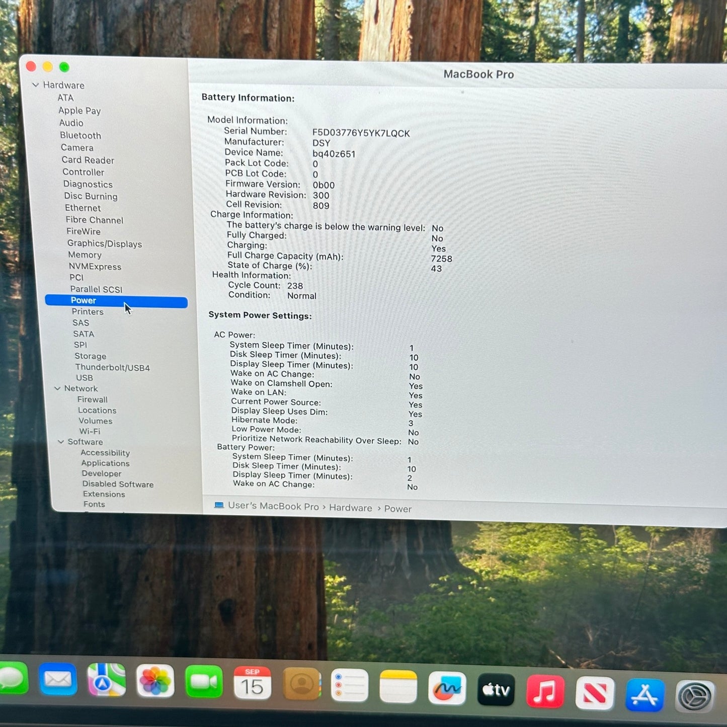 2019 Apple MacBook Pro 16" i7-9750H 2.6GHz 32GB RAM 512GB SSD 5300M A2141