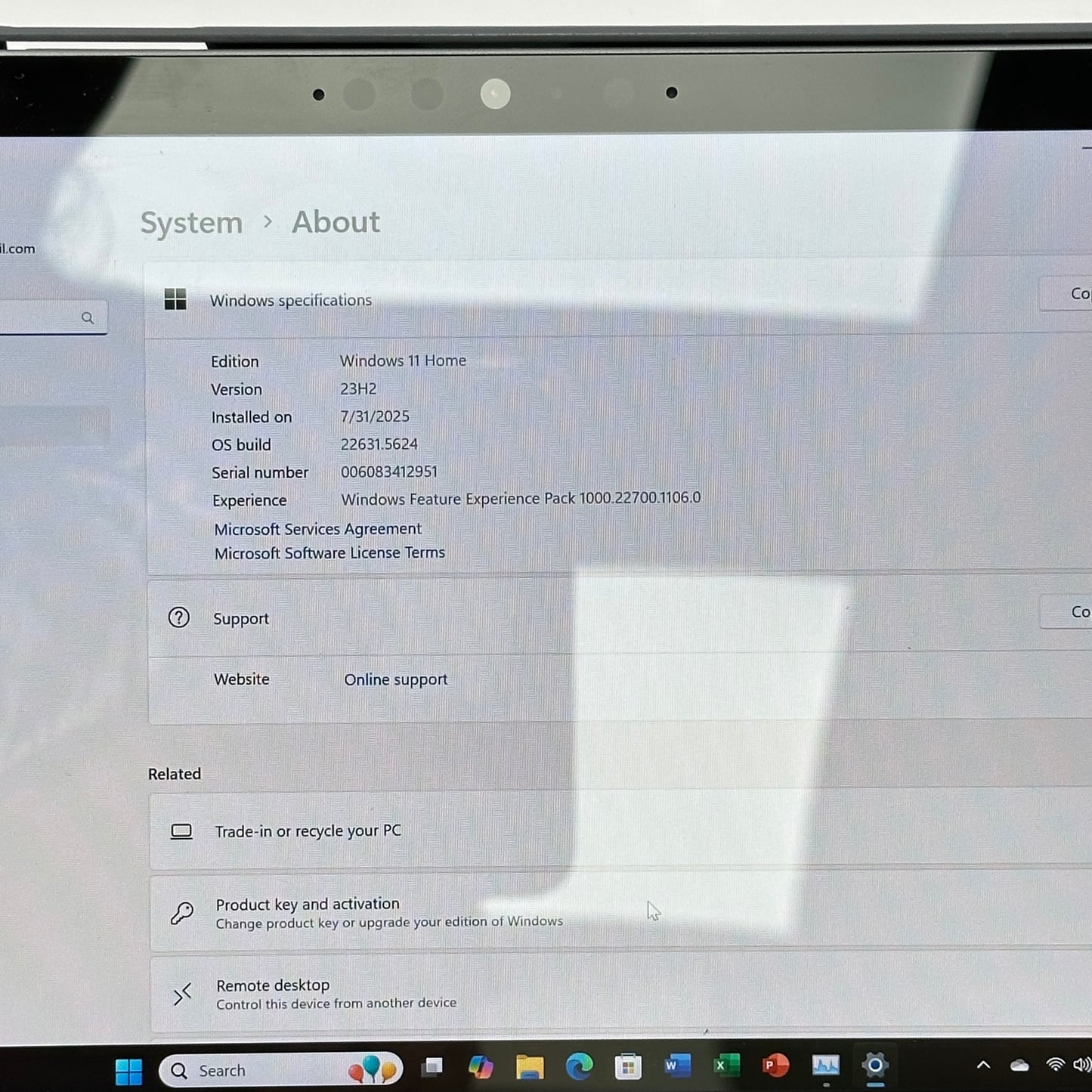 Microsoft Surface Go 2 1901 10.5" Intel Core m3-8100Y 1.1GHz 8GB RAM 128GB SSD