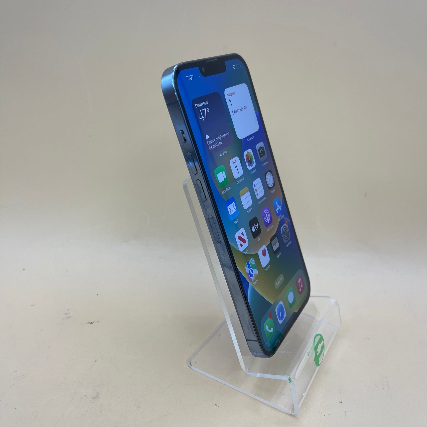 T-Mobile Apple iPhone 13 Pro Max 128GB 16.5.1 Blue A2484