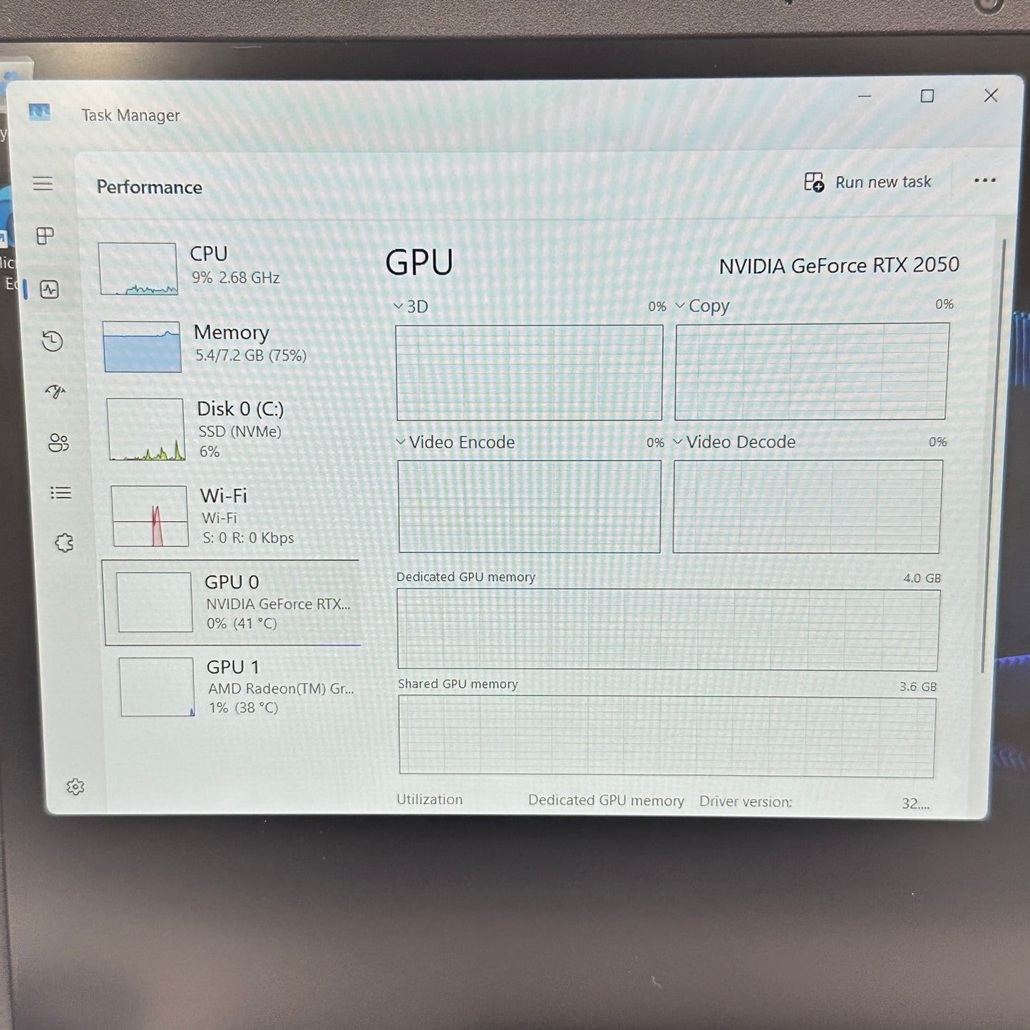 HP Victus 15-FB1013DX 845A2UA 15.6" Ryzen 5 7535HS 8GB RAM 512GB SSD RTX 2050