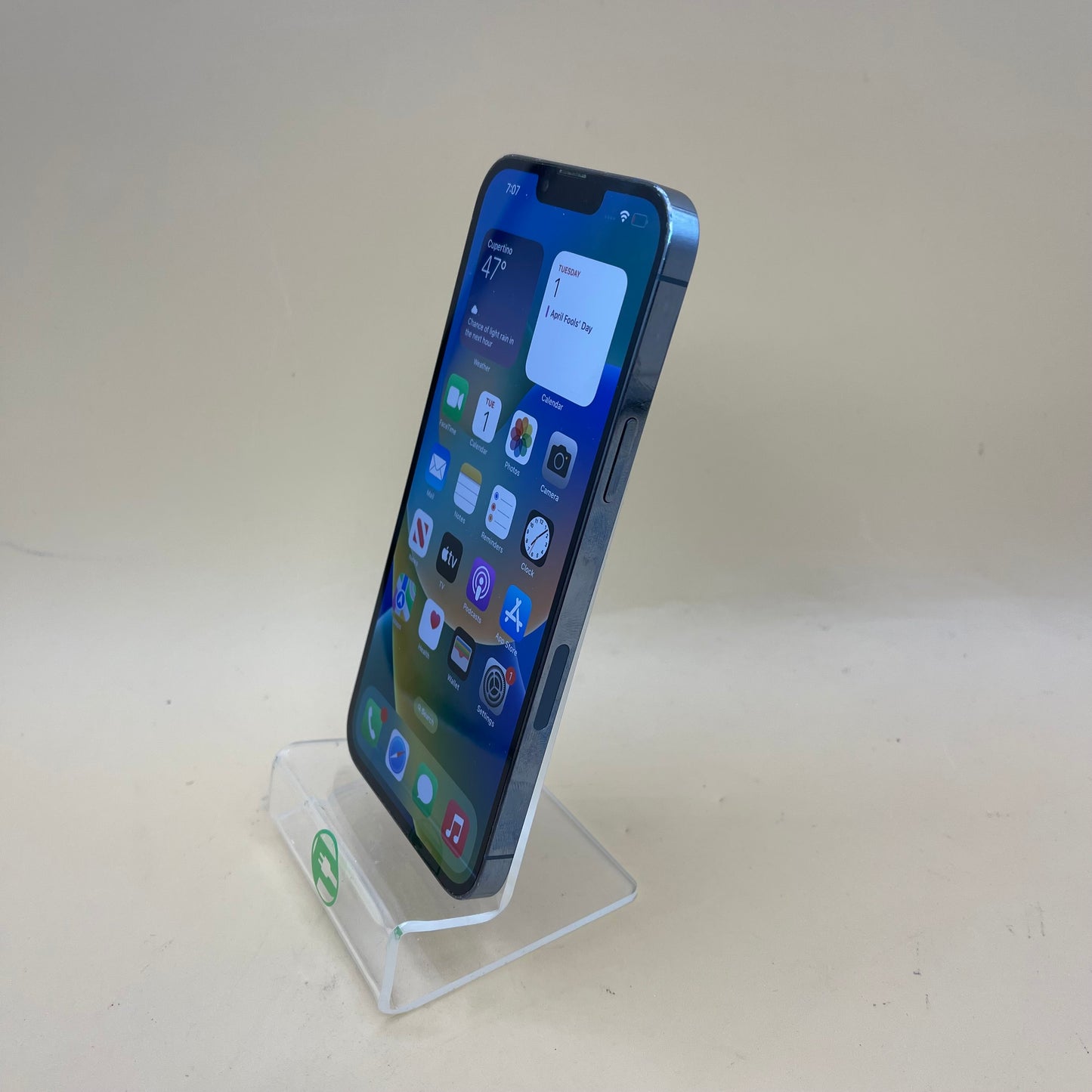 T-Mobile Apple iPhone 13 Pro Max 128GB 16.5.1 Blue A2484