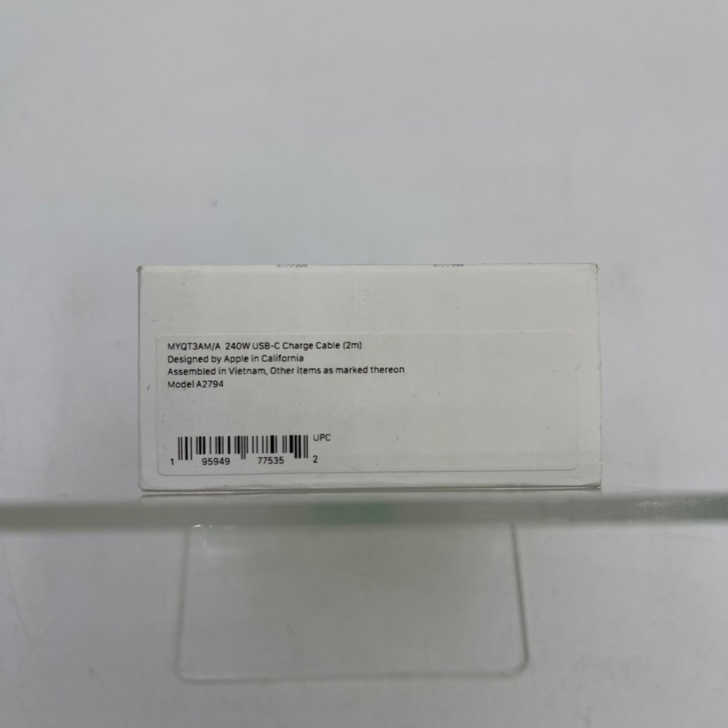 New Apple USB-C 240W Charge Cable 2m A2794