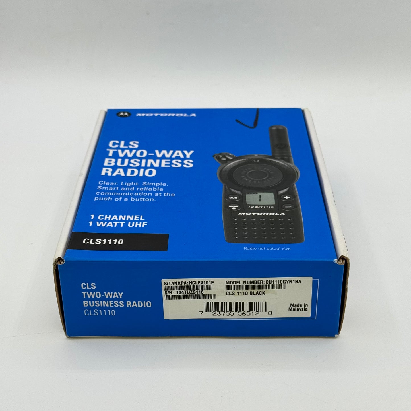 Motorola CLS Two-Way Business Radio CU1110GYN1BA