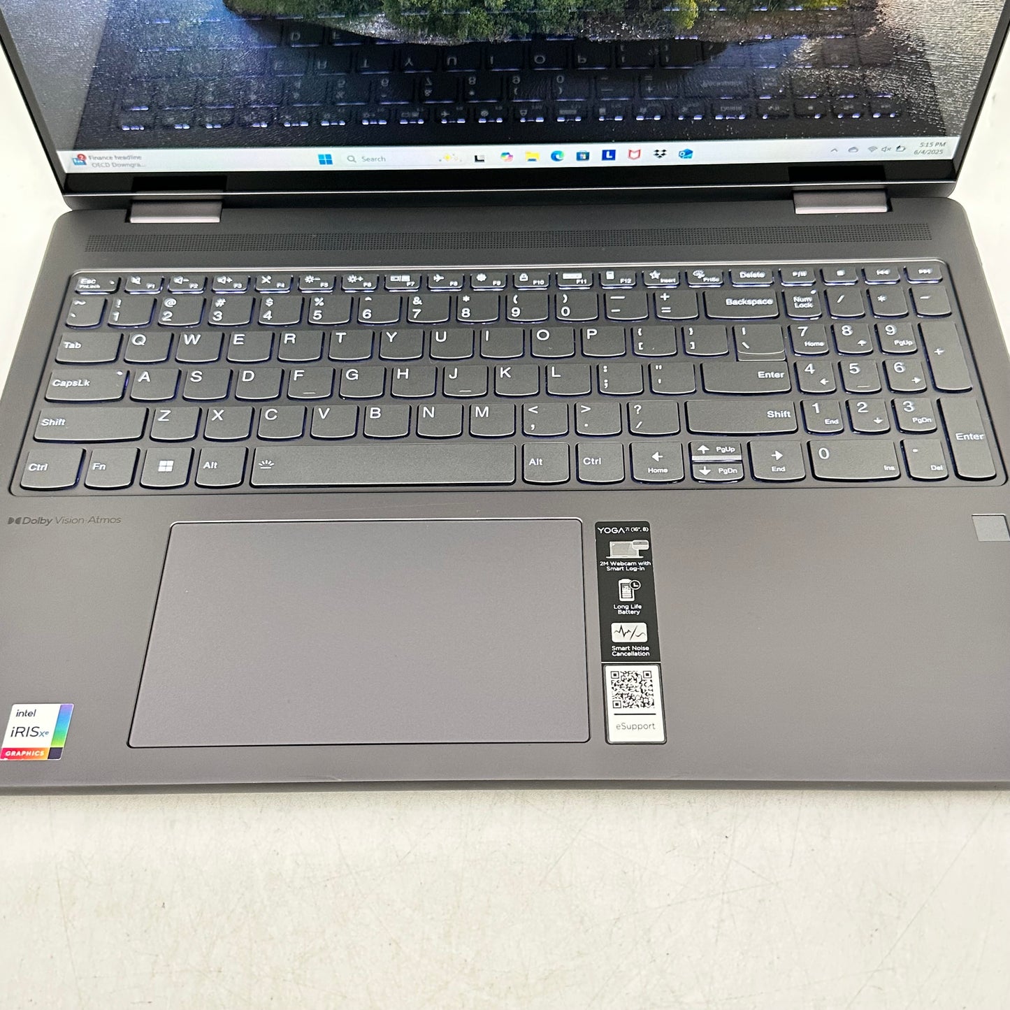 Lenovo Yoga 7 16IRL8 82YN0002US 16" i7-1355U 1.7GHz 16GB RAM 512GB SSD