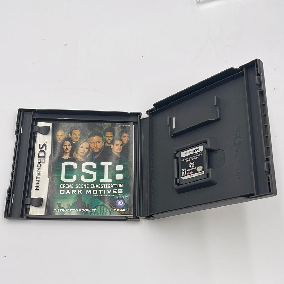 CSI Dark Motives (Nintendo DS, 2007)