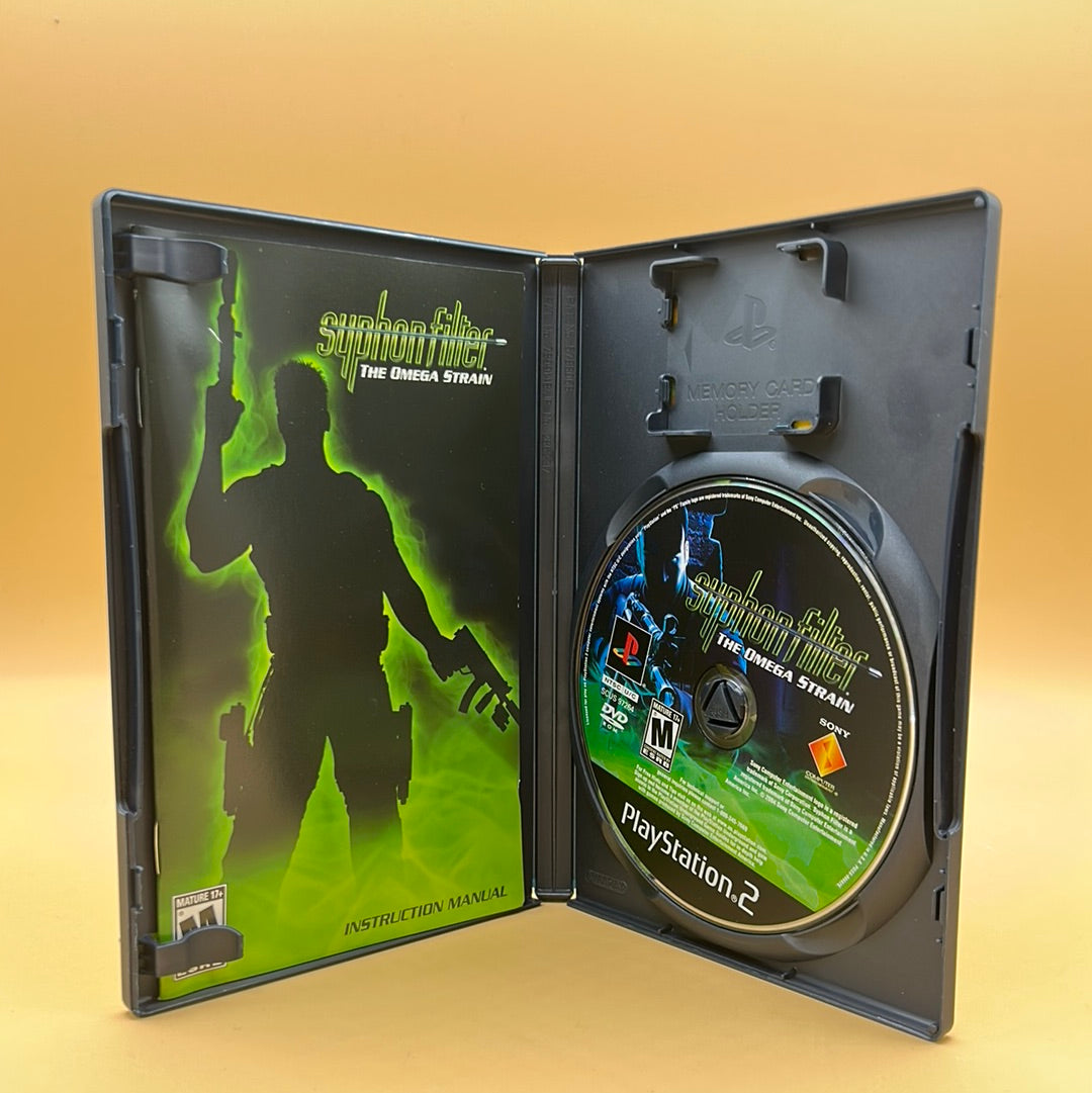 Syphon Filter Omega Strain (Sony PlayStation 2 PS2, 2004)