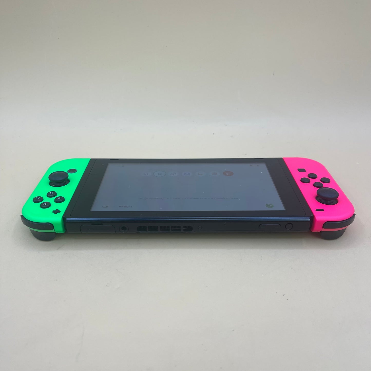 Nintendo Switch v2 Video Game Console HAC-001(-01) Green/Red