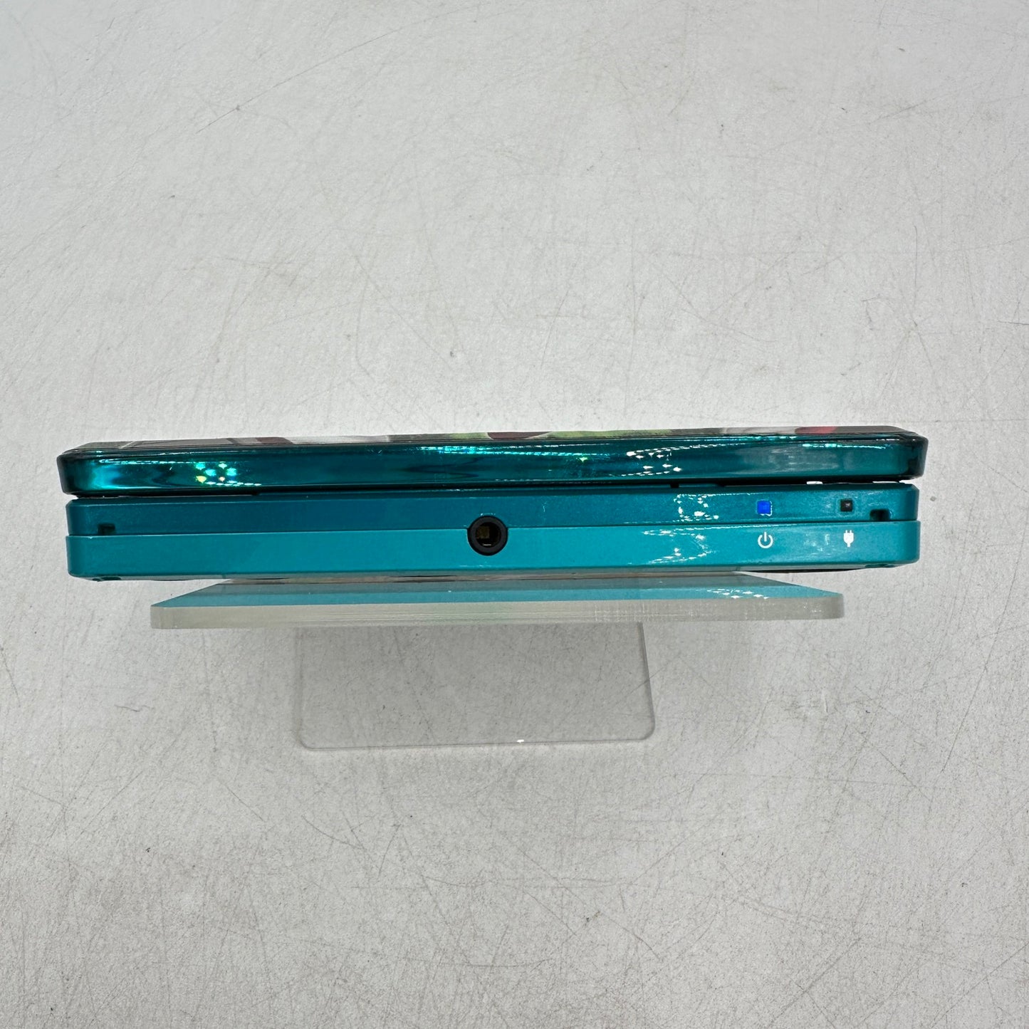 Nintendo 3DS Handheld Game Console Only CTR-001 Aqua Blue (Sonic Sticker)