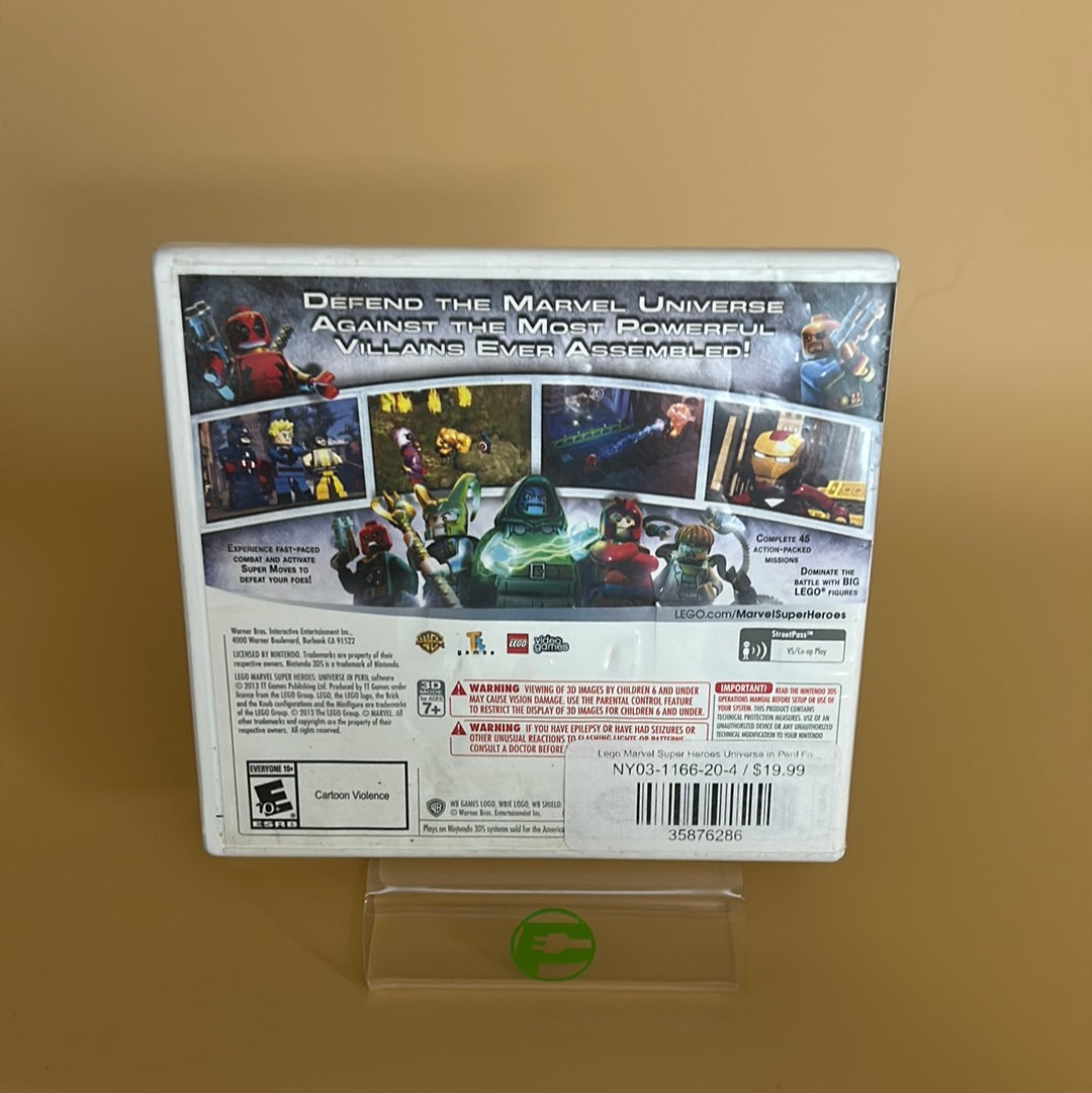 Good LEGO Marvel Super Heroes: Universe in Peril (Nintendo 3DS, 2013)