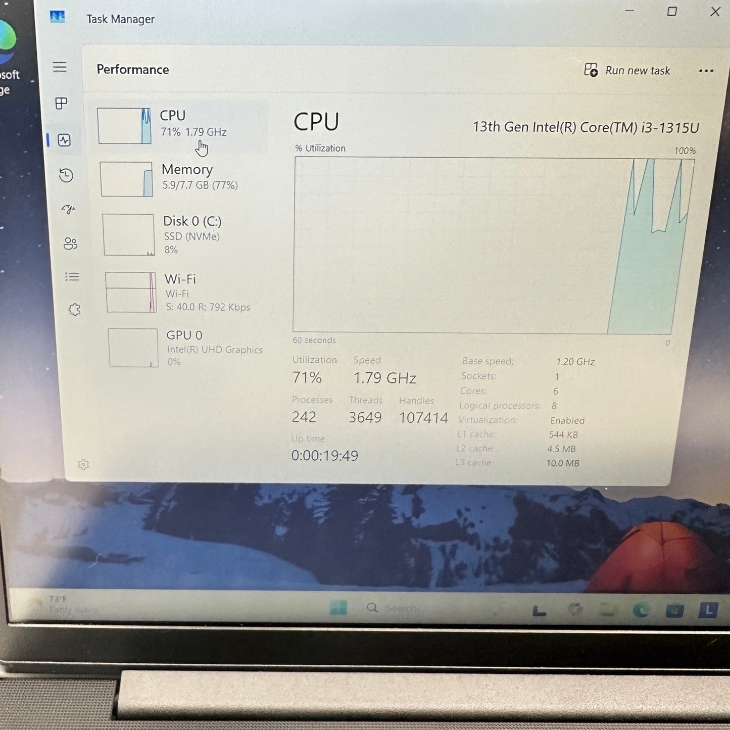 Lenovo V15 G4 IRU 83A1 15.6" i3-1315U 1.2GHz 8GB RAM 256GB SSD