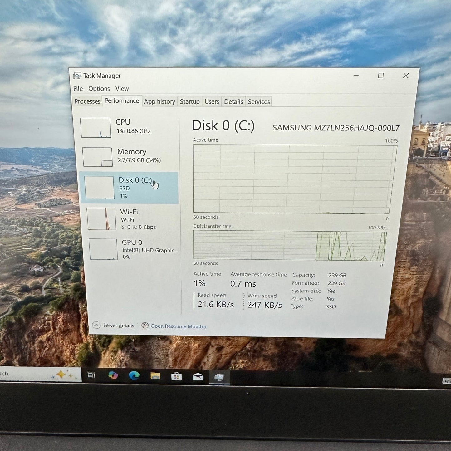 Lenovo ThinkPad T480 20L6 14" i5-8250U 1.6GHz 8GB RAM 256GB SSD READ