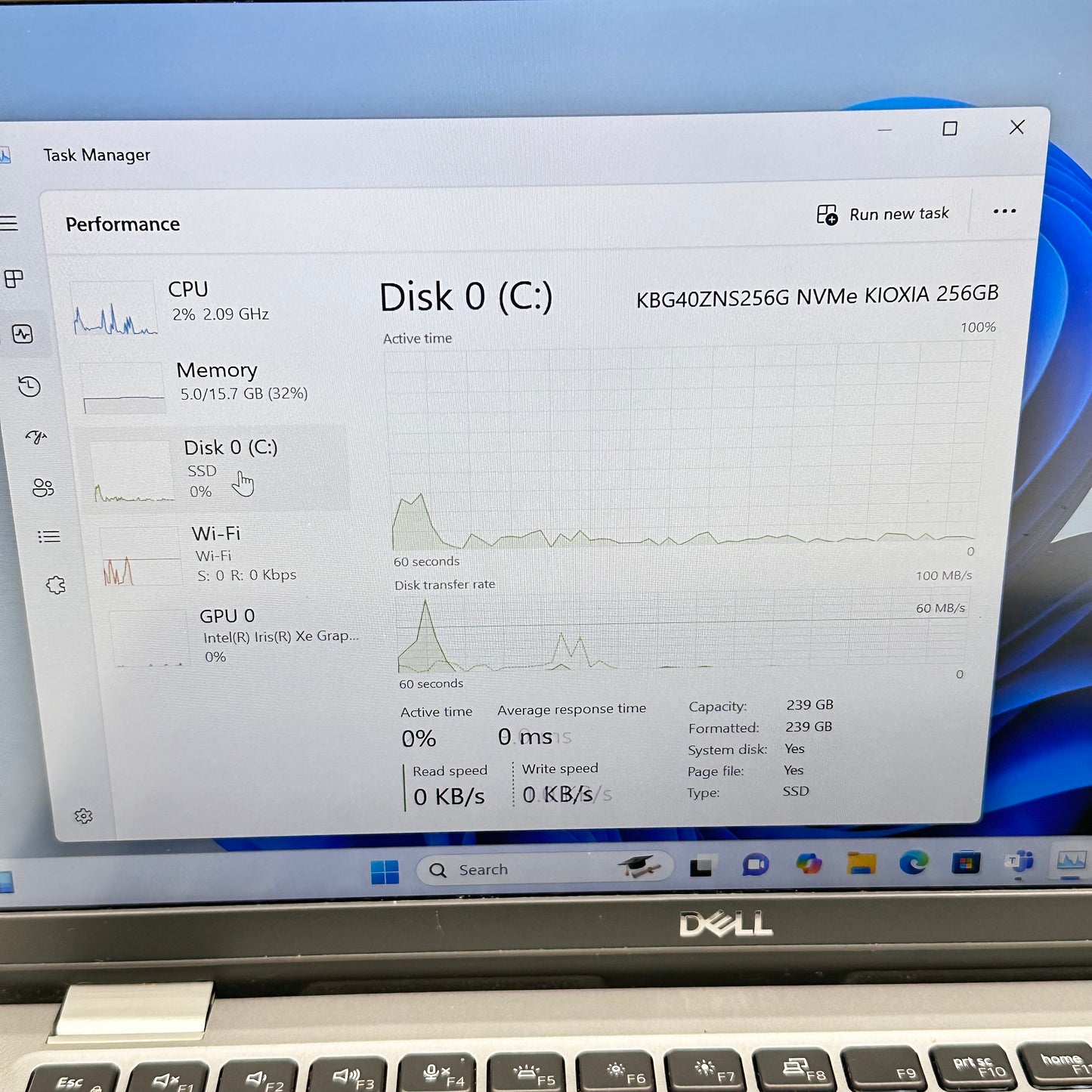 Dell Latitude 5320 13.3" i7-1185G7 3.0GHz 16GB RAM 256GB SSD Fair