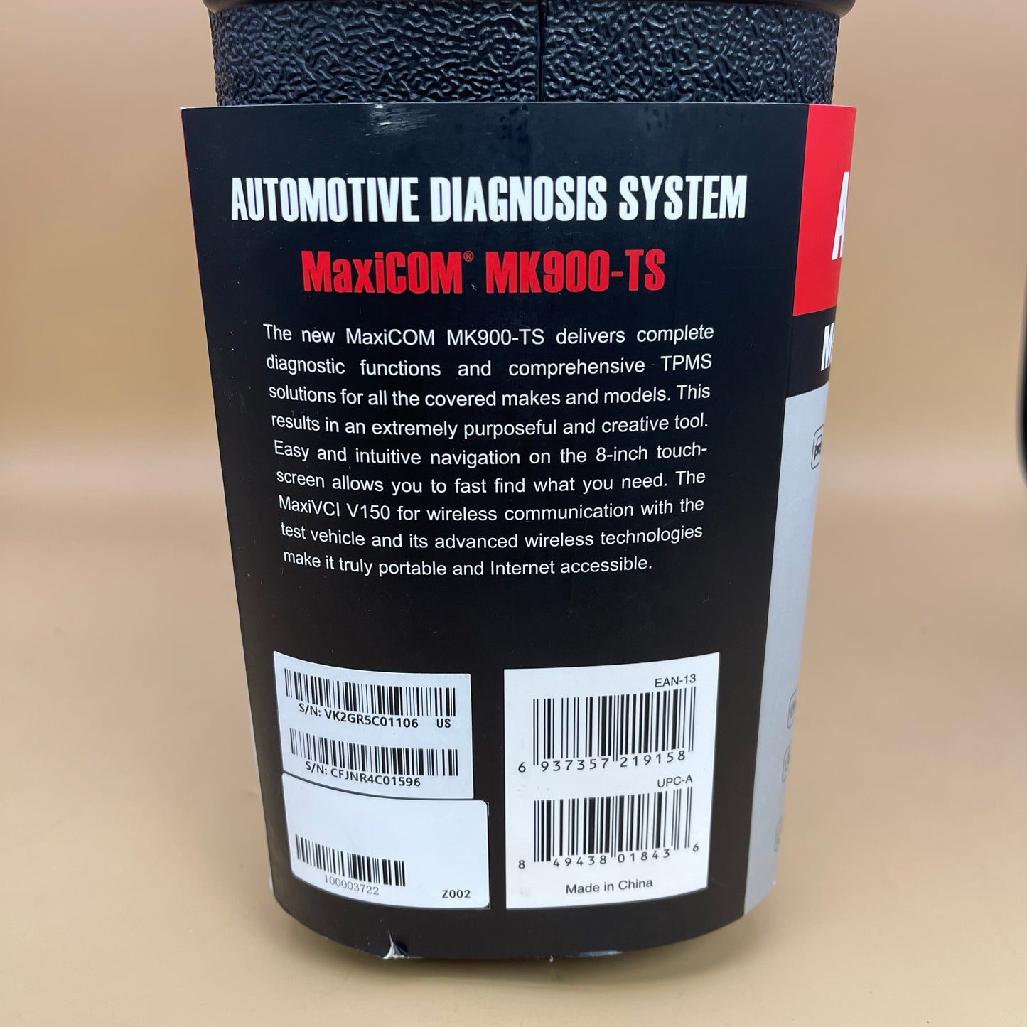 New Autel MaxiCOM All Systems Diagnostic MK900-TS