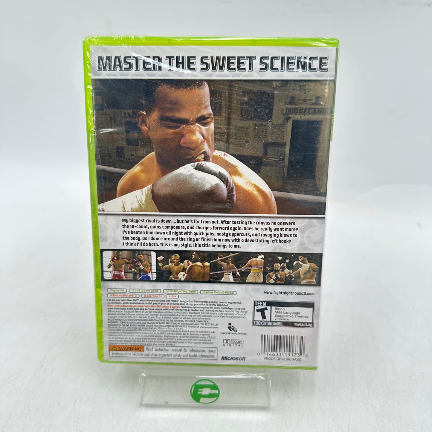 New Fight Night Round 3 (Microsoft Xbox 360, 2006)