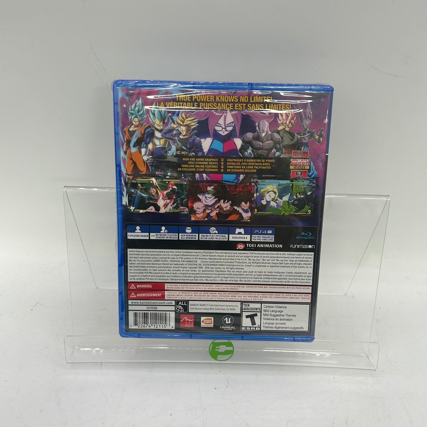 New Dragonball Fighterz (Sony PlayStation 4 PS4, 2018)
