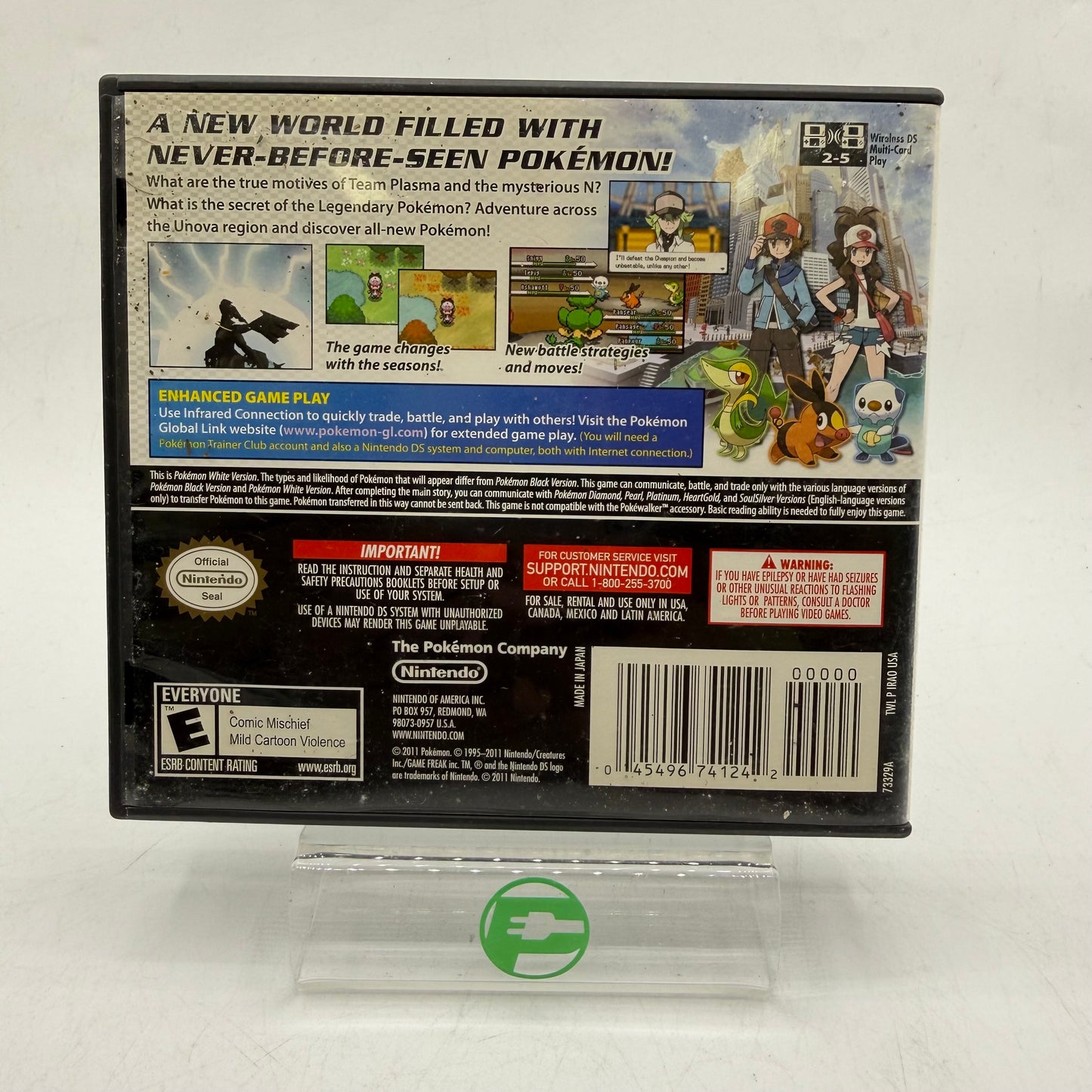 Pokemon White Version (Nintendo DS, 2010)