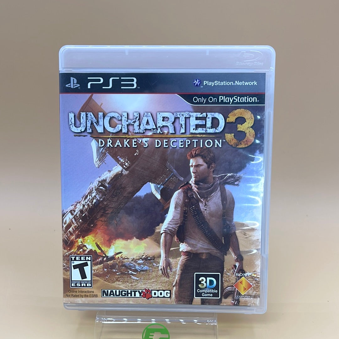 Uncharted 3: Drake's Deception (Sony PlayStation 3 PS3, 2011)