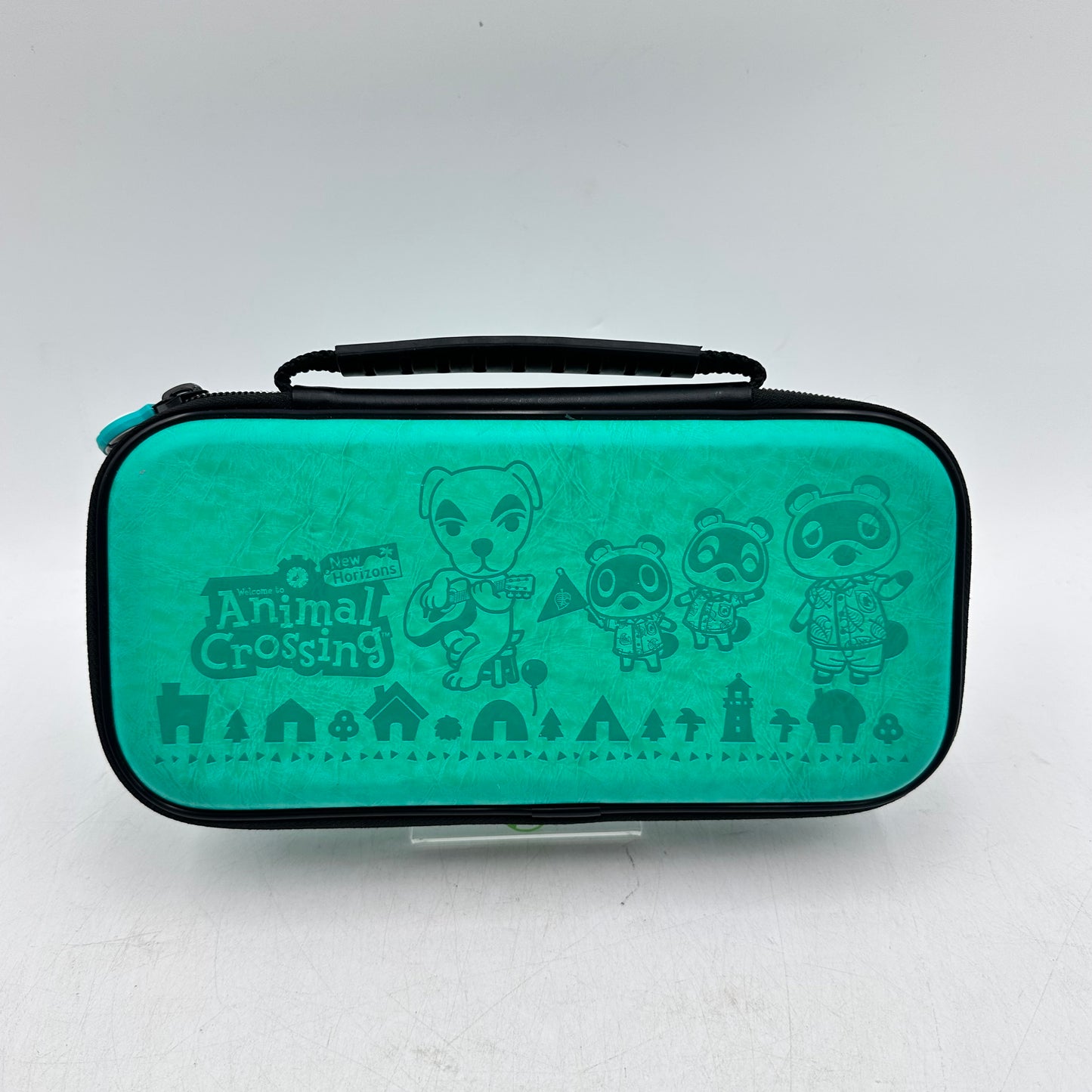 Nintendo Switch v1 Video Game Console HAC-001 Neon Blue/Green Bundle