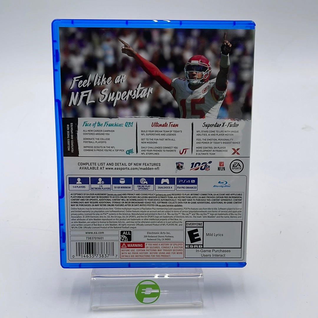 Madden NFL 20 (Playstation 4, 2019)