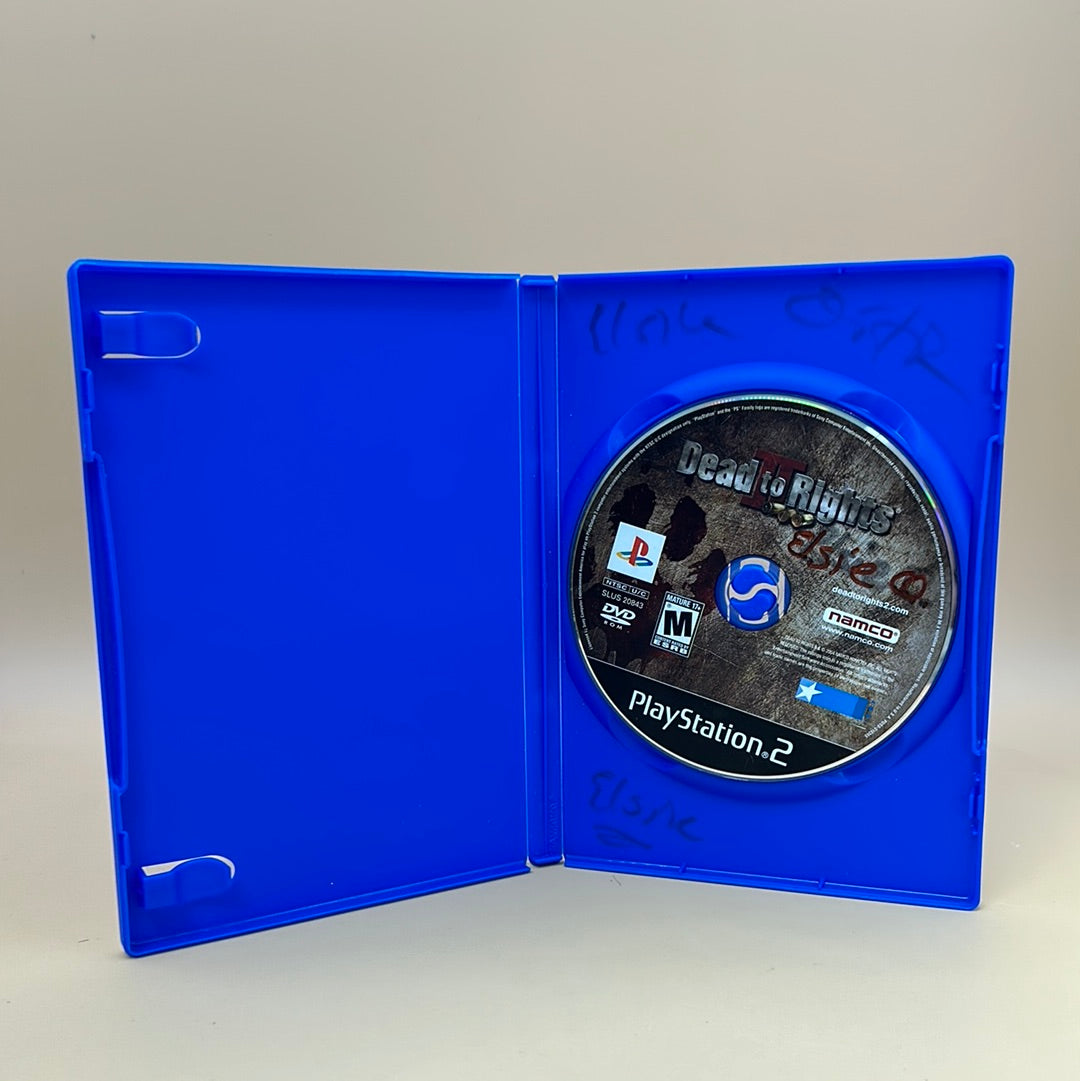 Dead to Rights 2 (Sony PlayStation 2 PS2, 2005)