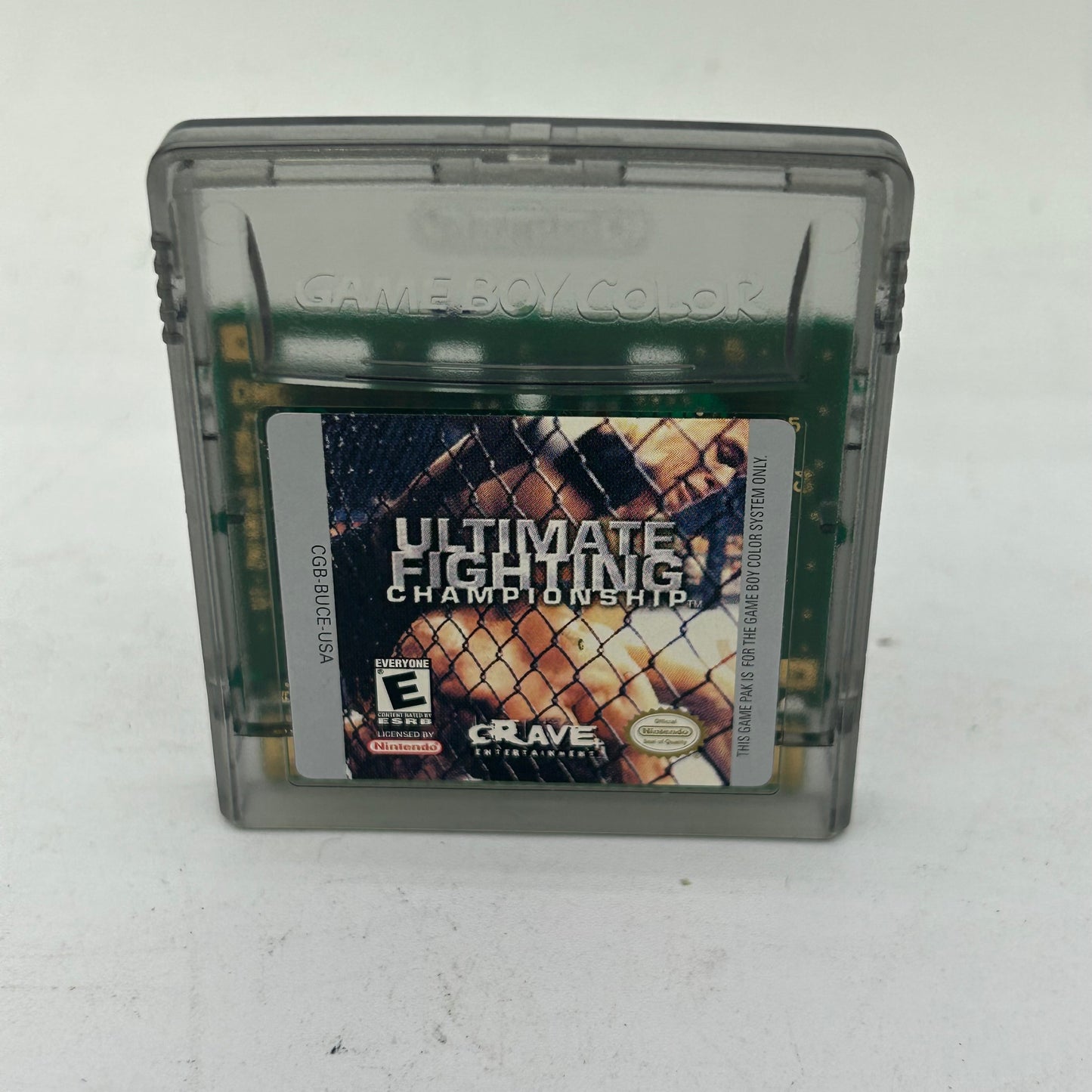 Ultimate Fighting Championship (Nintendo GameBoy Color, 1998)