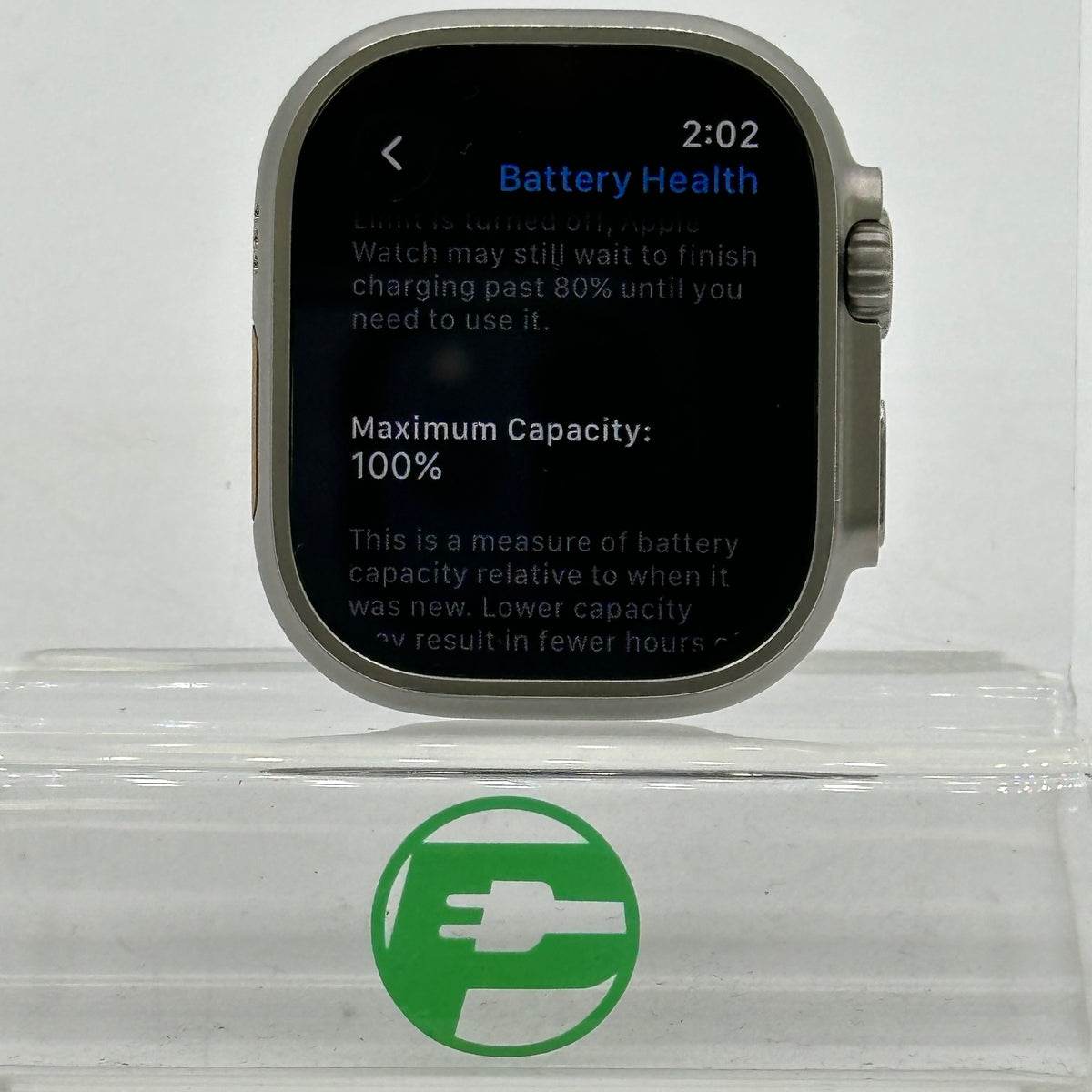 Unlocked Apple Watch Ultra 3 49MM Natural Titanium MF1V4LW/A