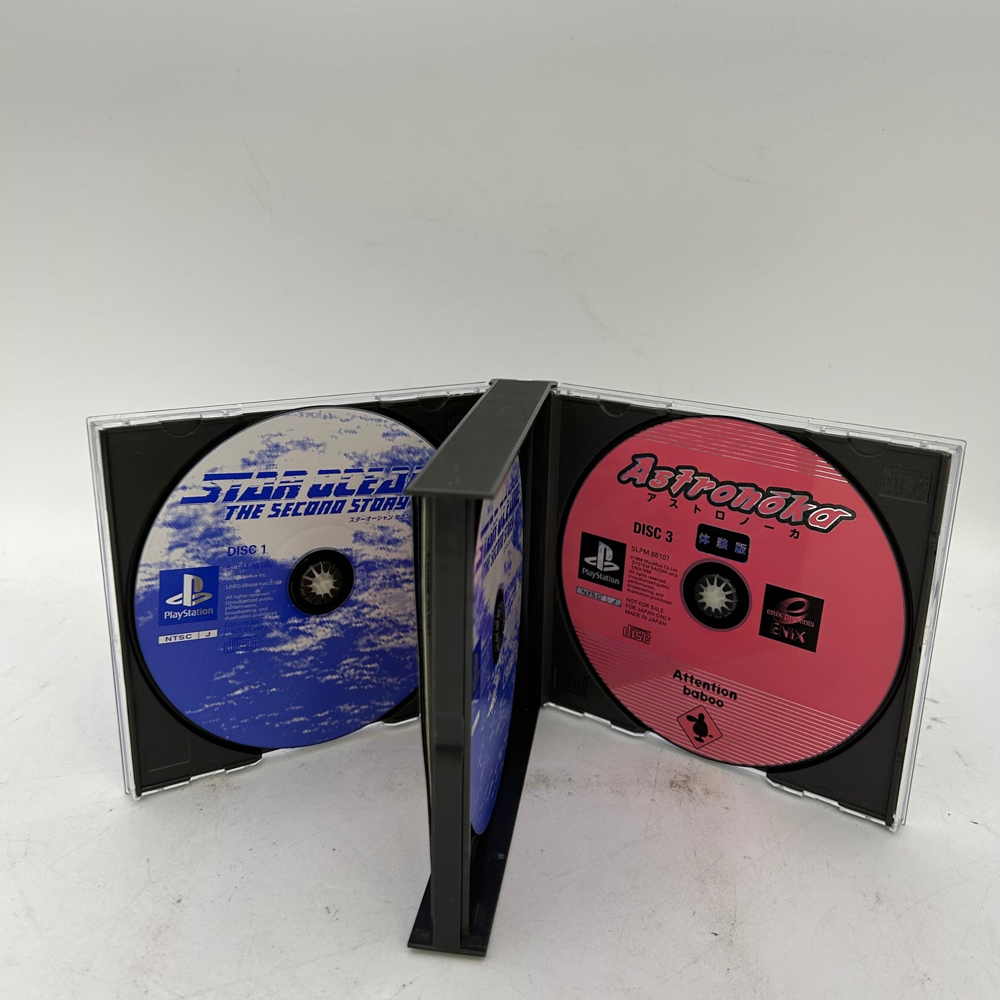 Star Ocean The Second Story (Sony PlayStation 1 PS1, 1998)