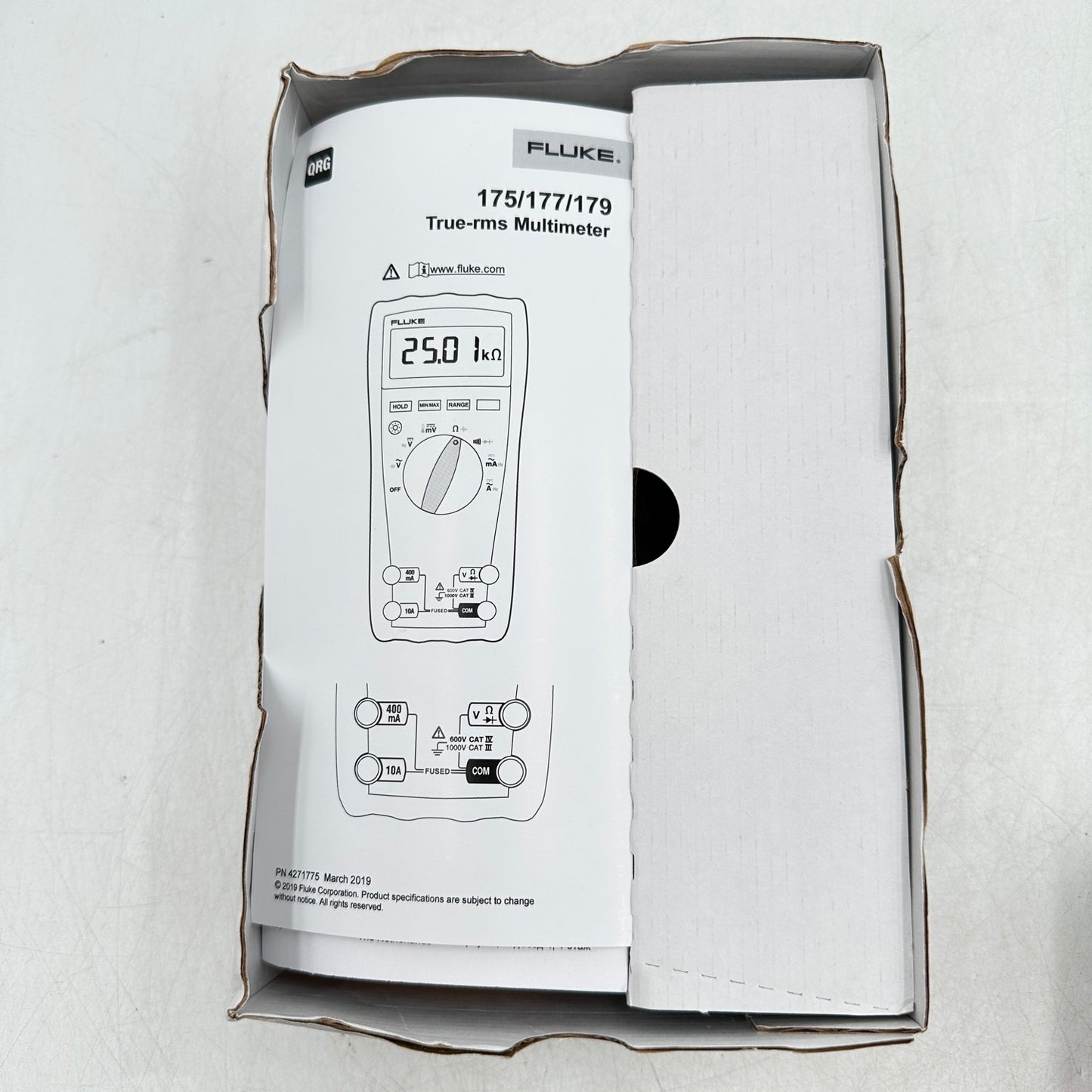 New Fluke 1564549 1000 V 179 True RMS Multimeter