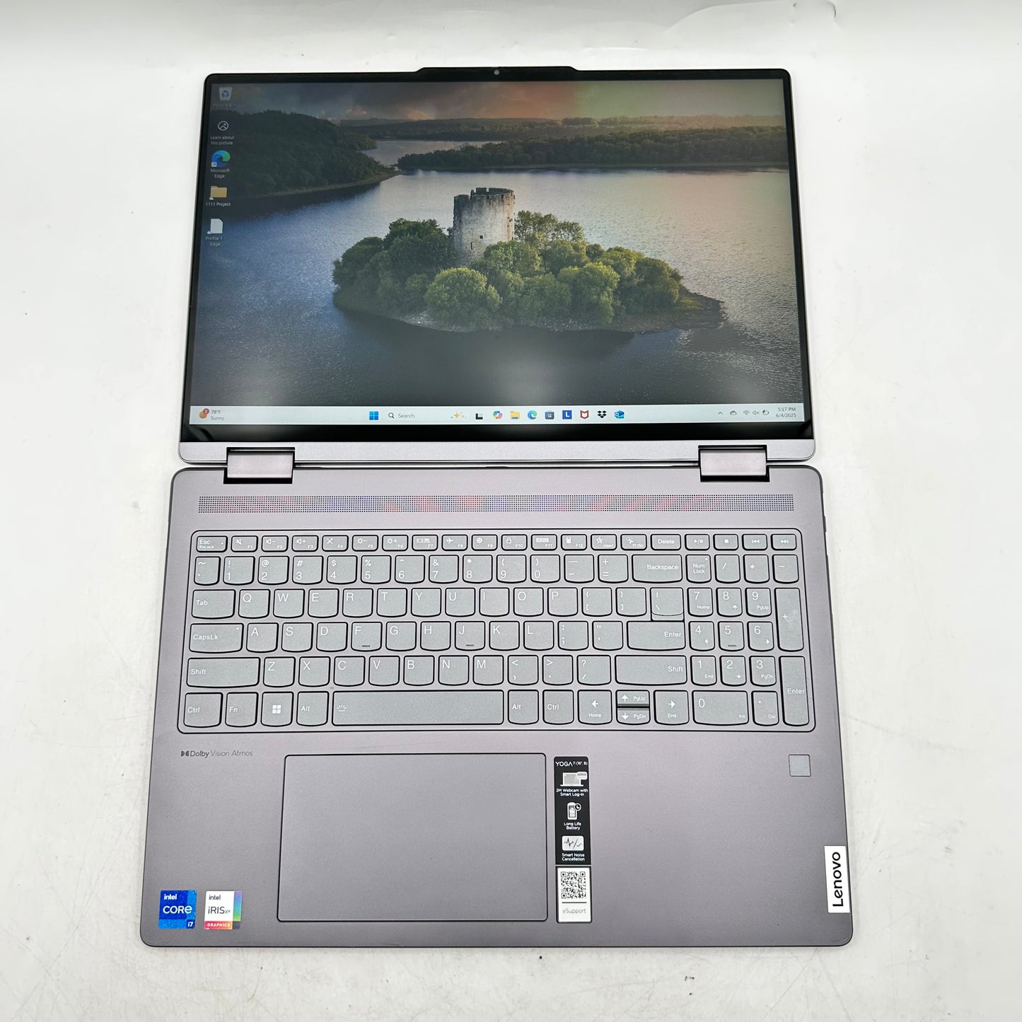 Lenovo Yoga 7 16IRL8 82YN0002US 16" i7-1355U 1.7GHz 16GB RAM 512GB SSD