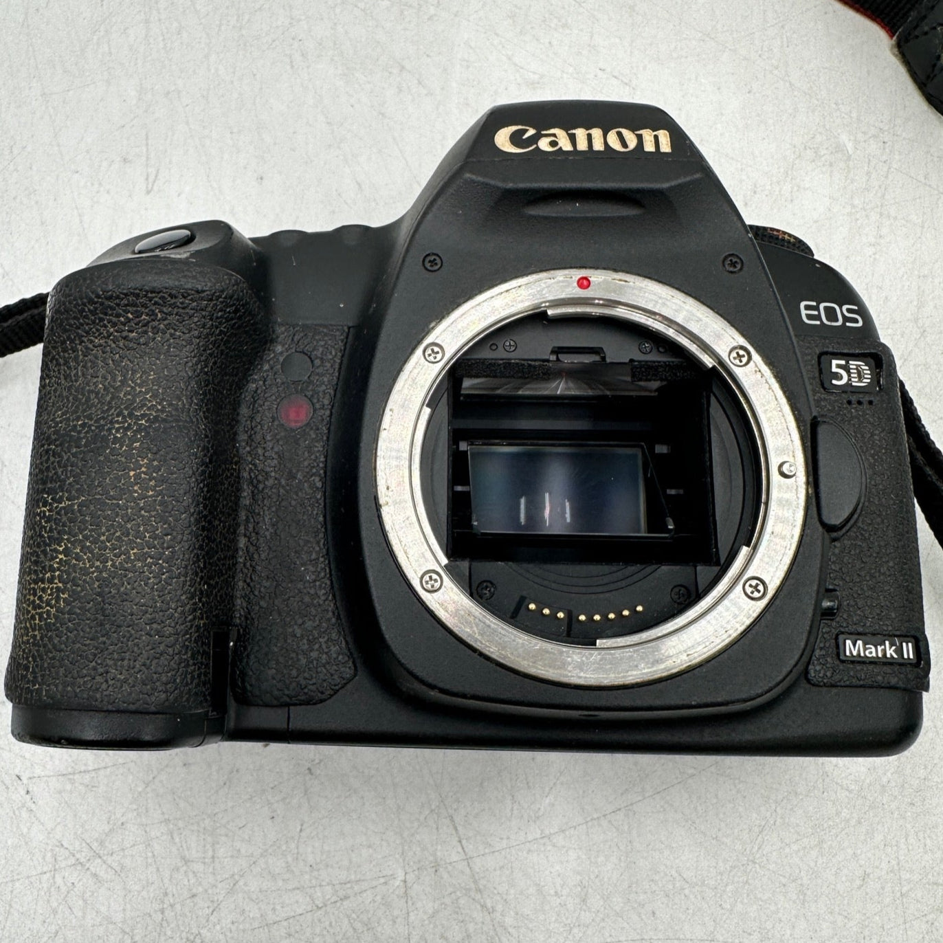 Canon EOS 5D Mark II 21.1MP Digital SLR Camera 230385 SC FAIR w/ Lens READ