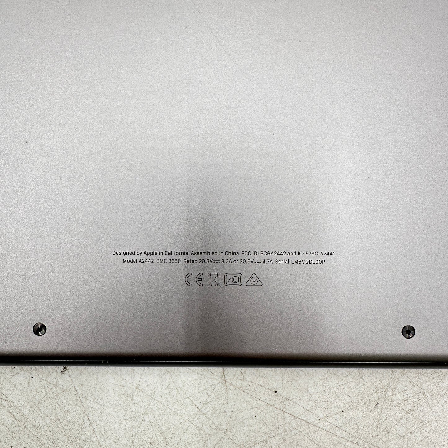 2021 Apple MacBook Pro 14" M1 Pro 14C GPU 3.2GHz 16GB RAM 512GB SSD A2442