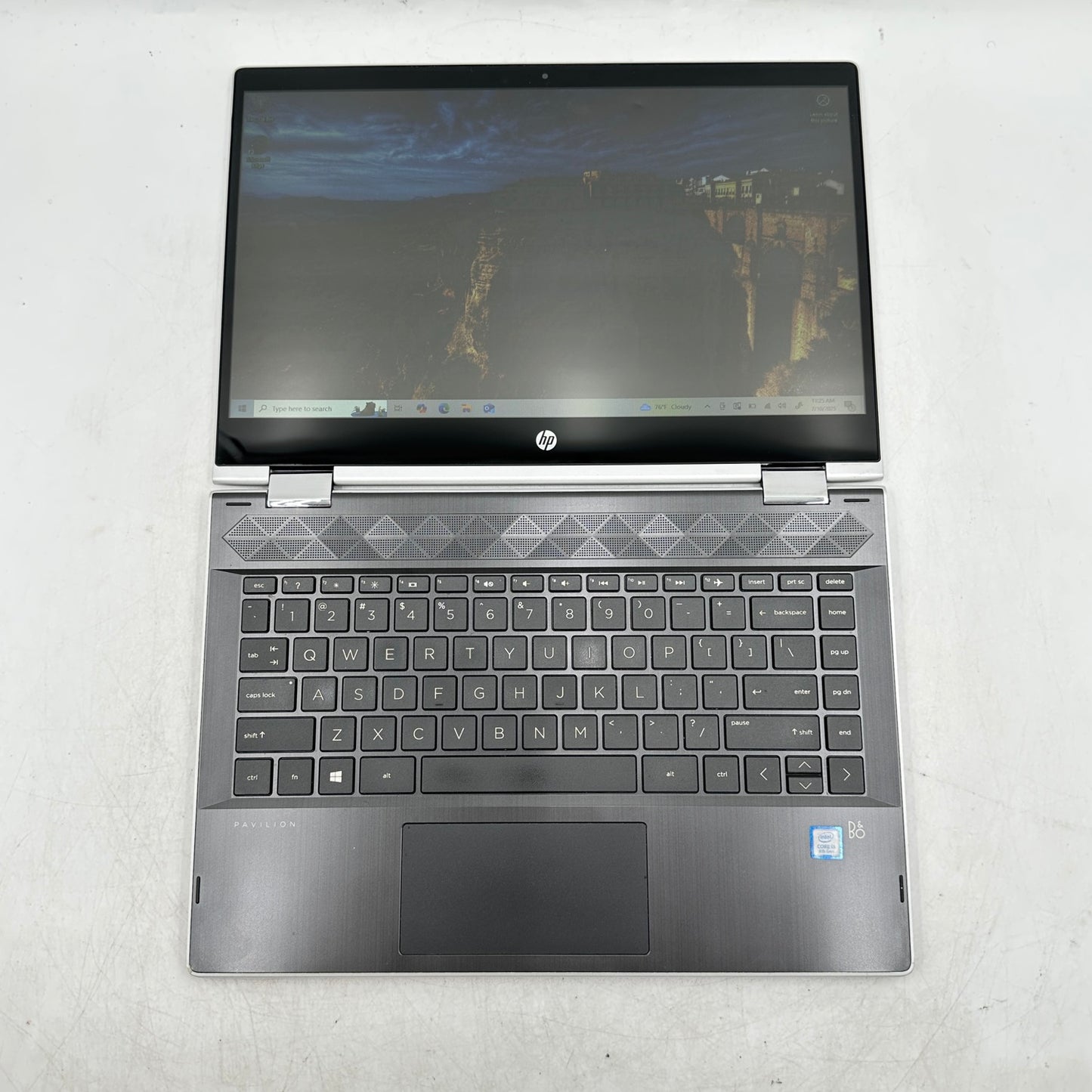 HP Pavilion x360 Convertible 14M-cd005dx i3-8130U 2.2GHz 8GB RAM 256GB HDD READ