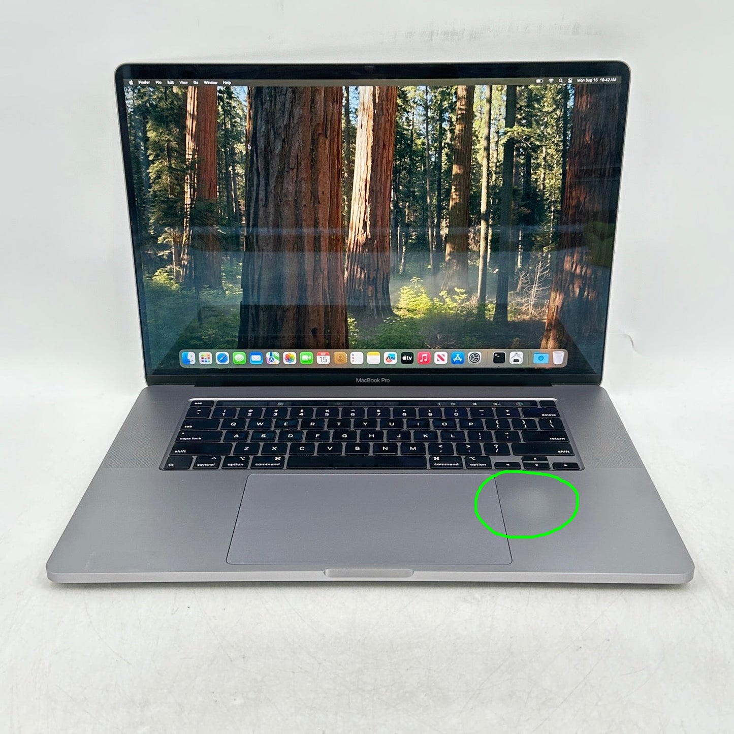 2019 Apple MacBook Pro 16" i7-9750H 2.6GHz 32GB RAM 512GB SSD 5300M A2141