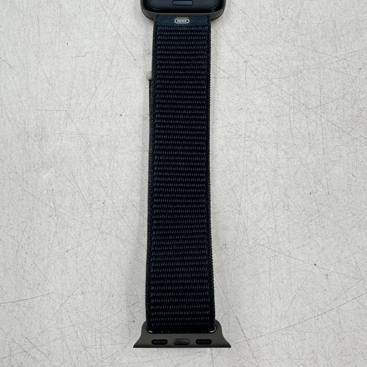 GPS Only Apple Watch SE 2nd Gen 40MM Midnight Aluminum Blue Nylon Band