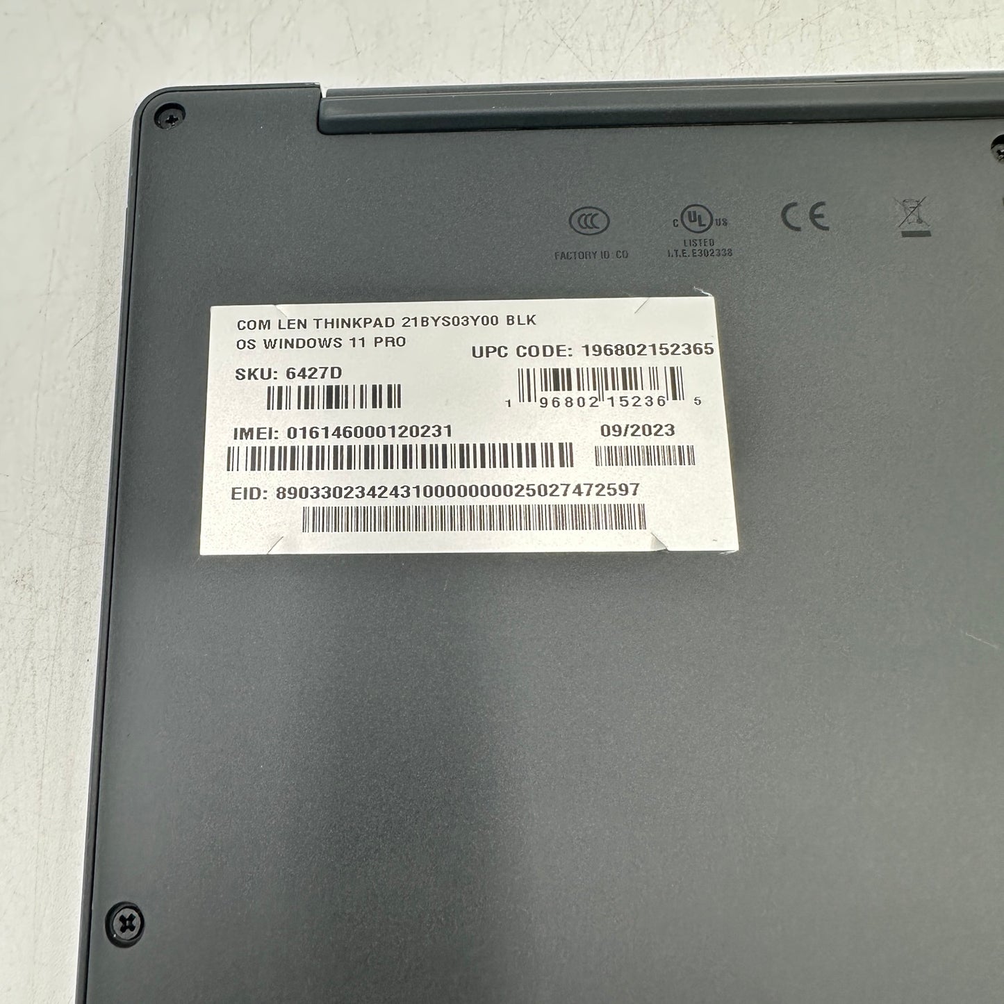 Lenovo X13s Gen 1 21BY 13.3" Snapdragon 8cx 2.8GHz 16GB RAM 512GB SSD