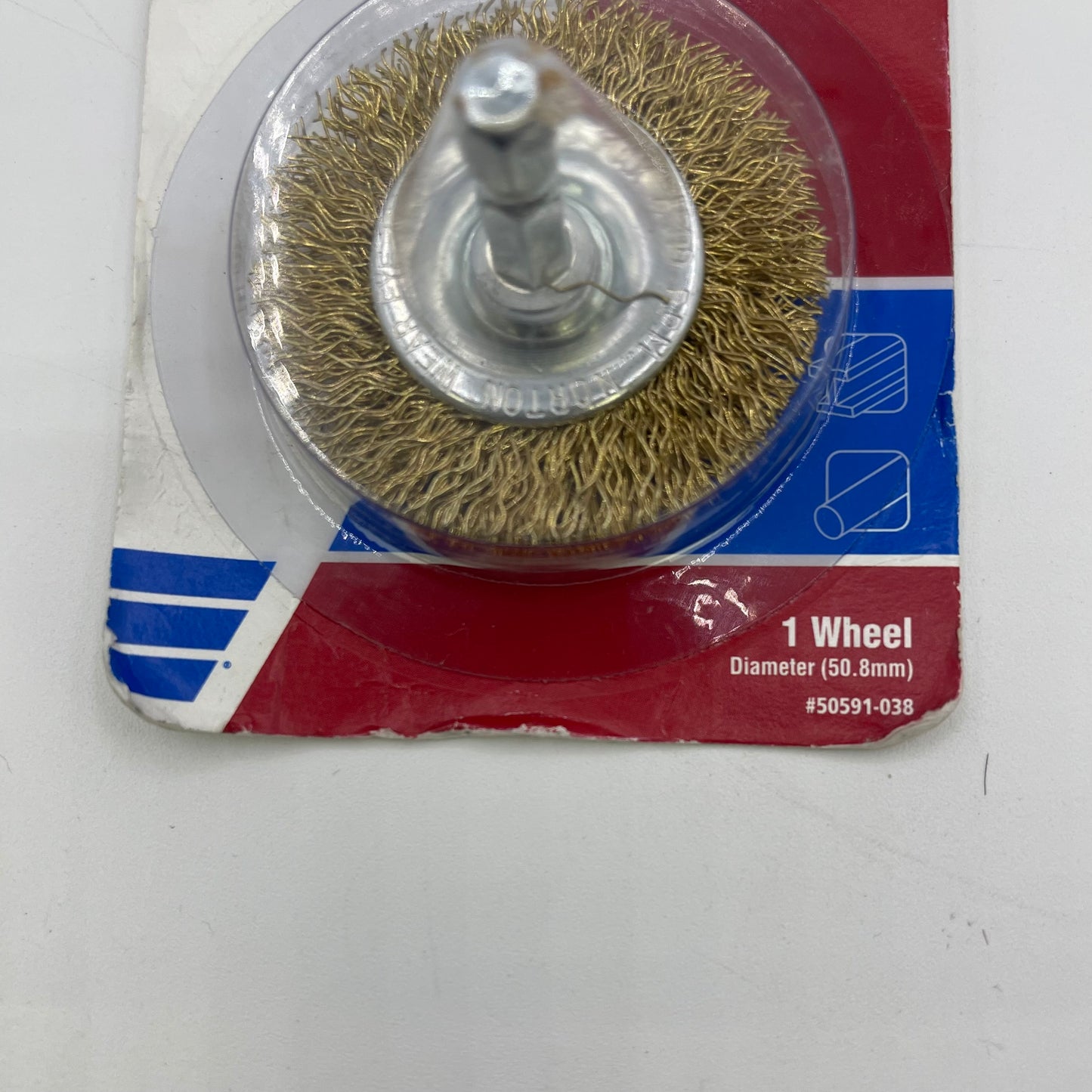 New Norton 2" Wire Wheel Brush 50591-38