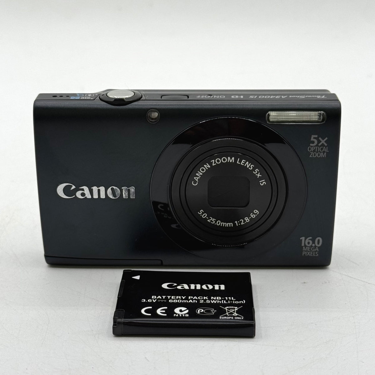 Canon PowerShot A3400 IS 16.0MP Digital Point-And-Shoot Camera