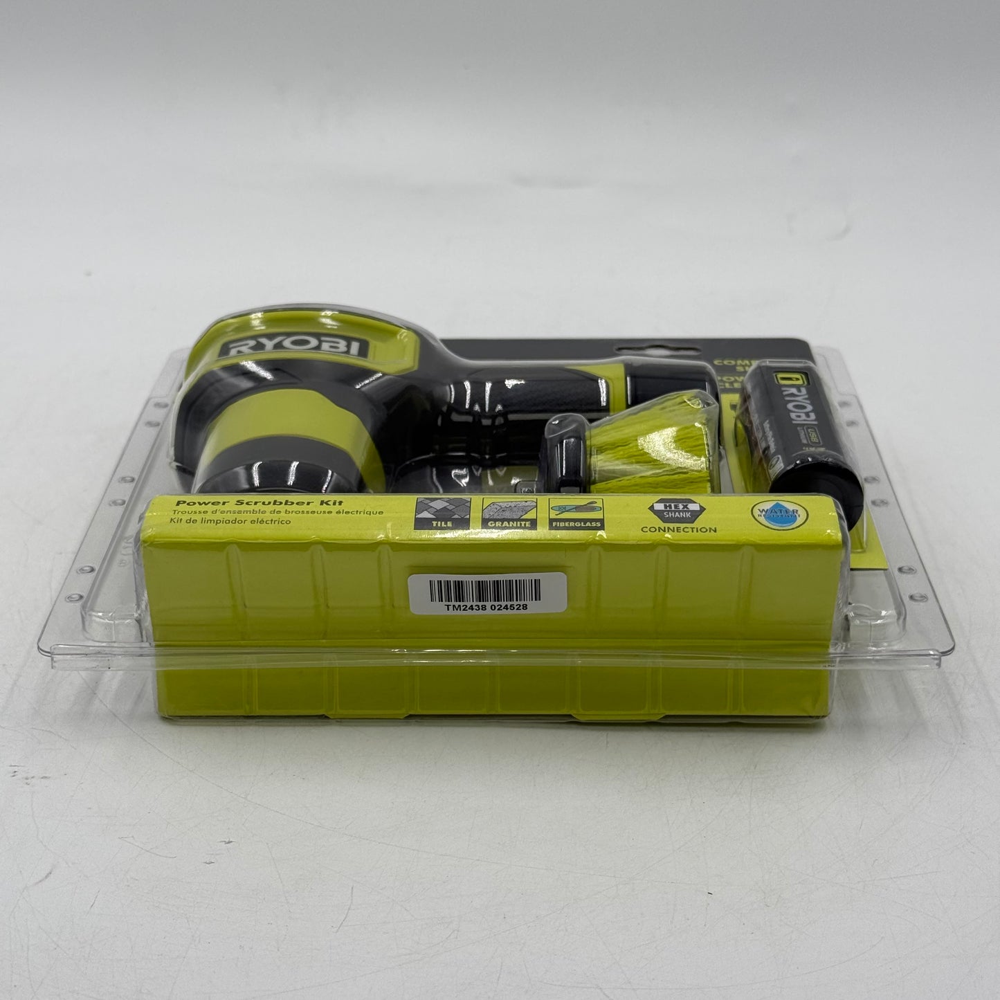 New Ryobi FVG51K 4V Power Scrubber Kit