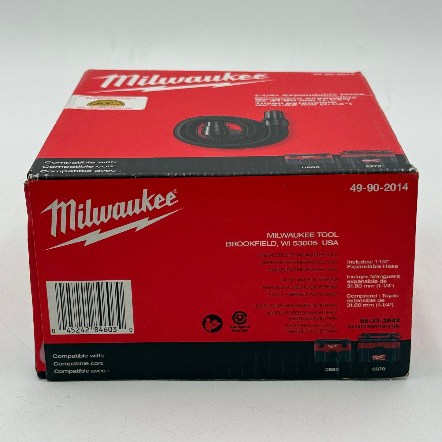 New Milwaukee 49-90-2014 1-1/4" Expandable Hose