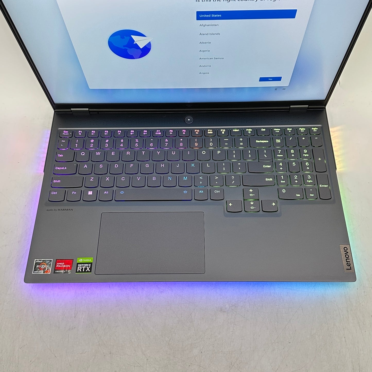 Lenovo Legion 7-16ACHg6 16" Ryzen 7 5800H 3.2GHz 32GB RAM 2TB SSD RTX 3070