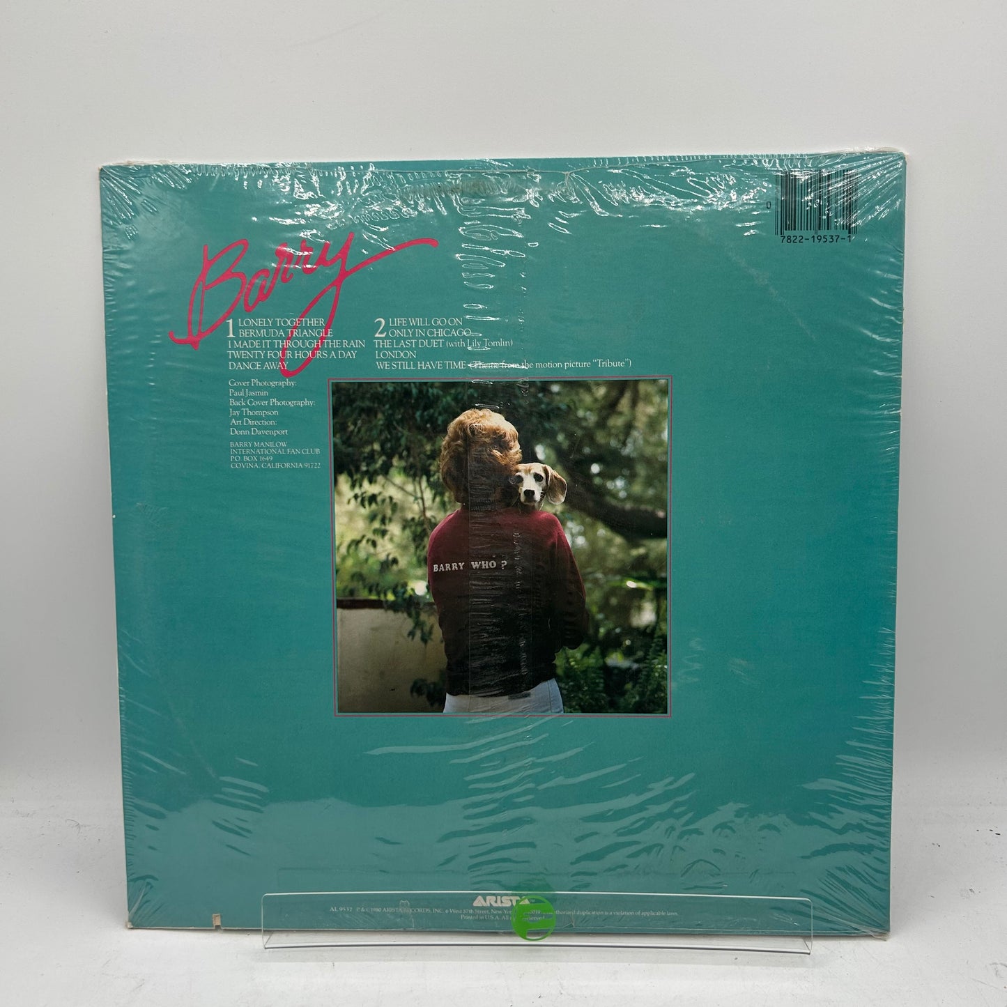 New Arista Records,Inc. Barry Vinyl