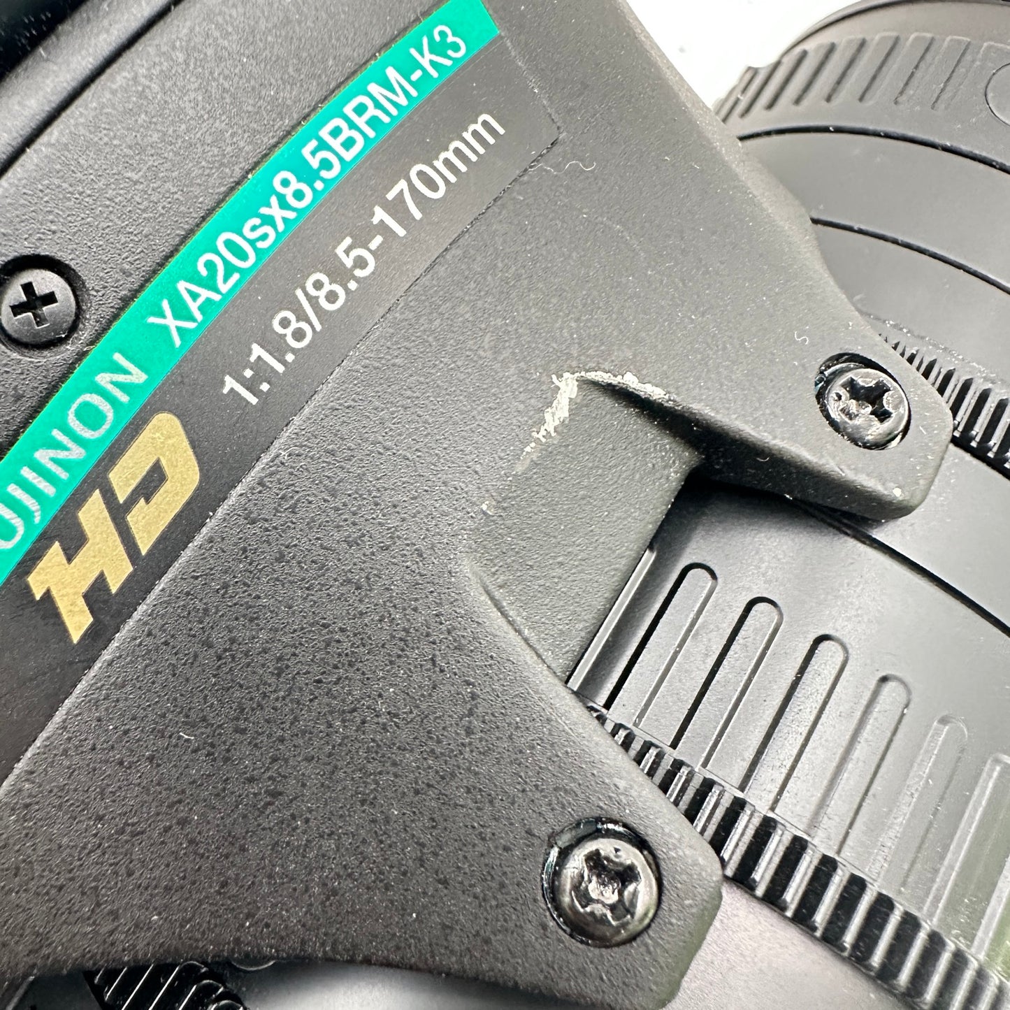 Fujinon HD TV Zoom Lens XA20sx8.5BRM‑K3 8.5-170mm f/1.8 2/3" B4 mount