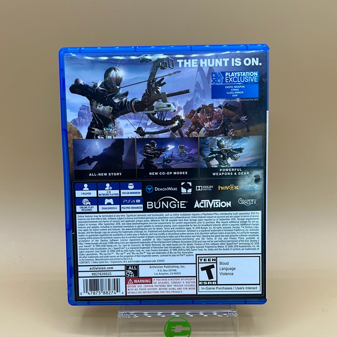 Destiny 2 Forsaken Legendary Collection (Sony PlayStation 4 PS4, 2018)